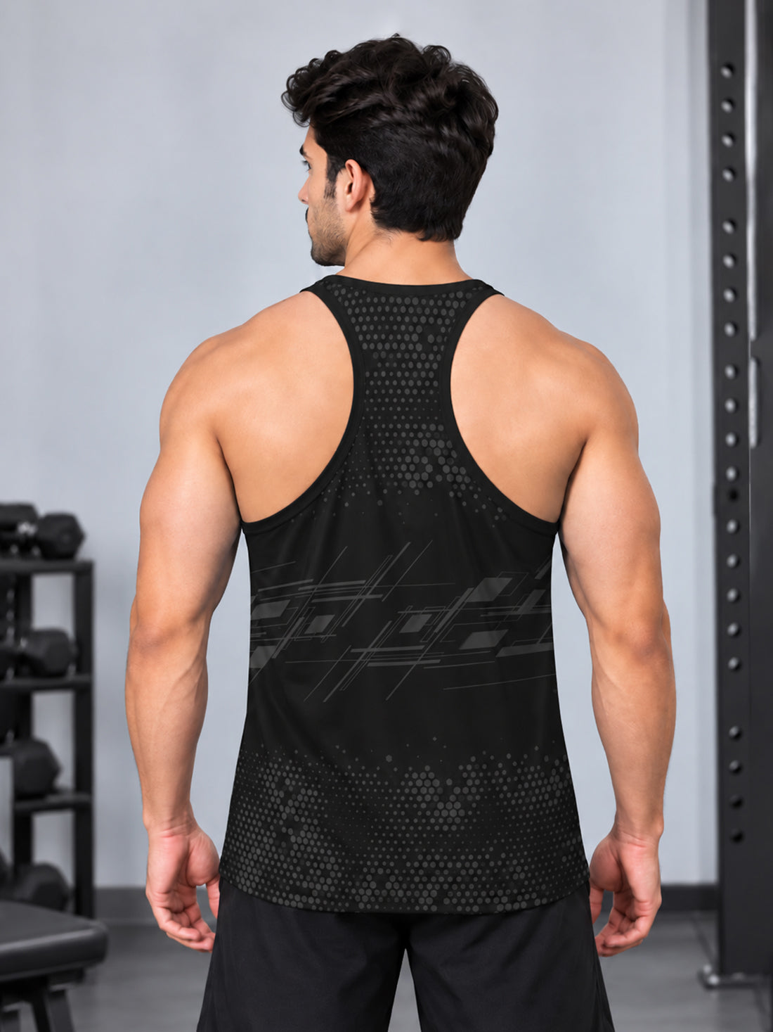Men’s 4-Way Stretch Sports Singlet | Super Soft Gym & Training Wear Manufacturer & Wholesale Supplier