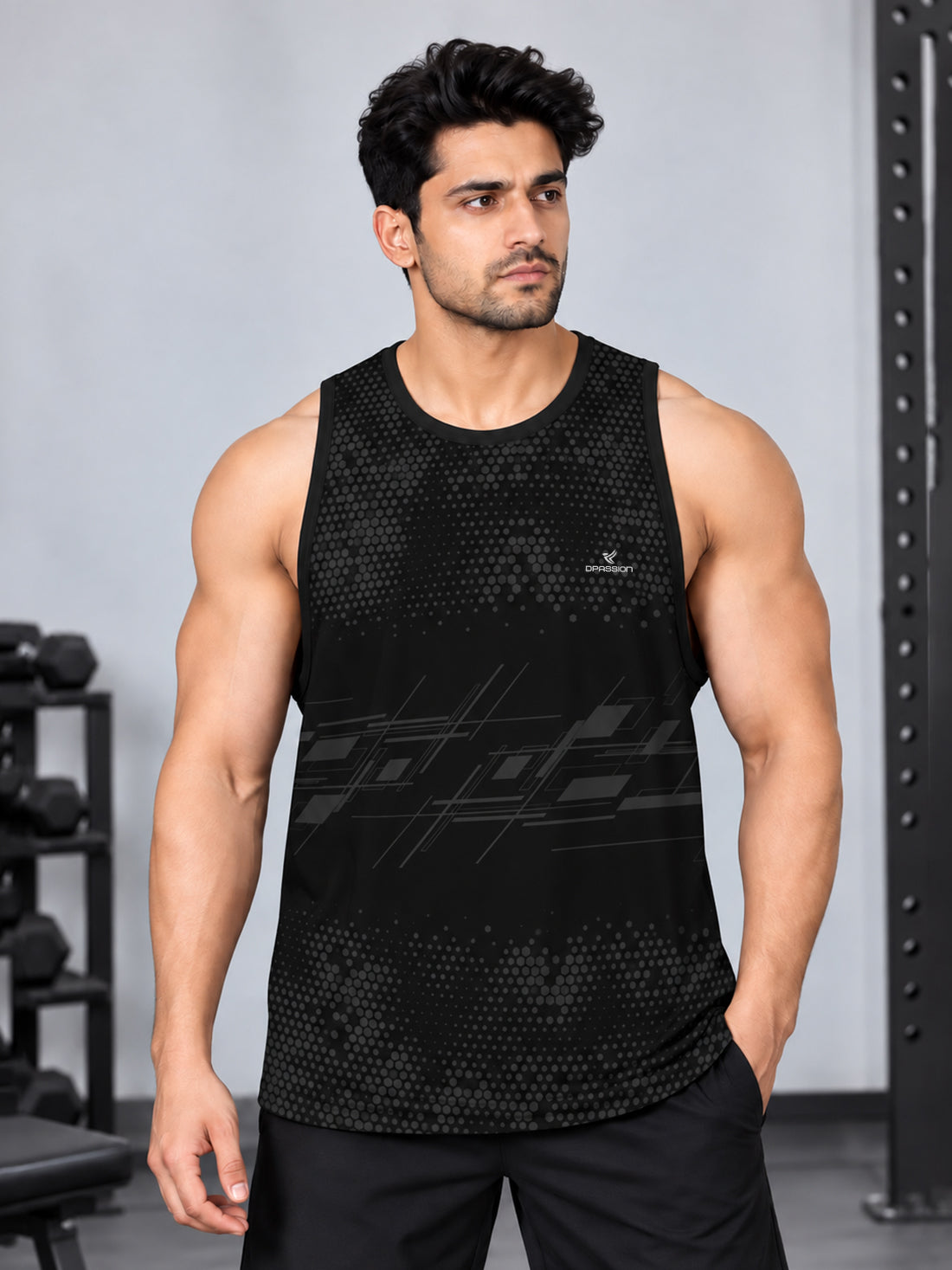Men’s 4-Way Stretch Sports Singlet | Super Soft Gym & Training Wear Manufacturer & Wholesale Supplier