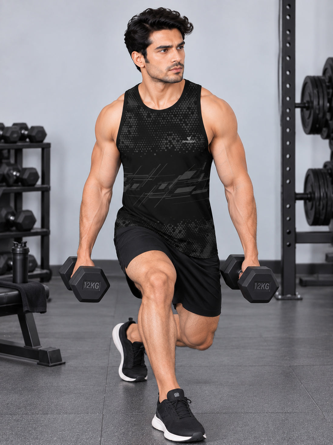 Men’s 4-Way Stretch Sports Singlet | Super Soft Gym & Training Wear Manufacturer & Wholesale Supplier