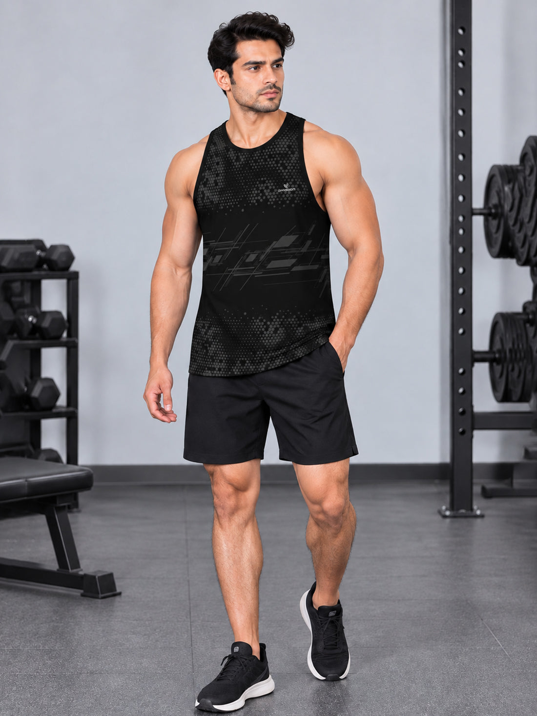 Men’s 4-Way Stretch Sports Singlet | Super Soft Gym & Training Wear Manufacturer & Wholesale Supplier