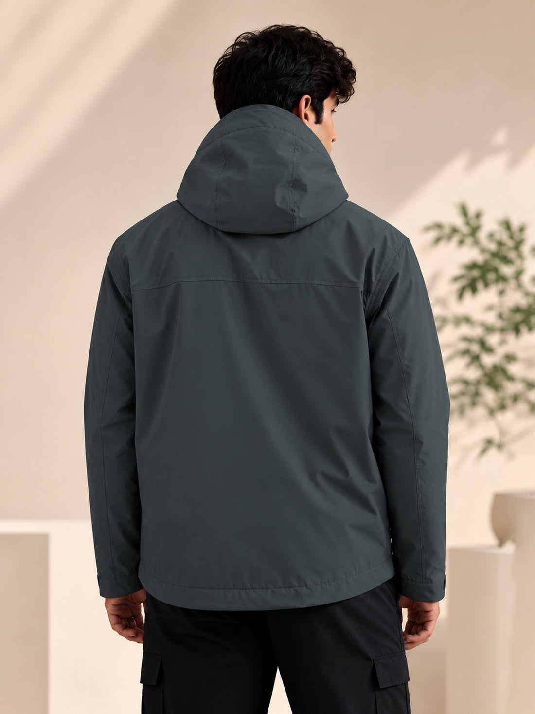 Dpassion Men’s Premium Hooded Windcheater Jacket – Wholesale Manufacturer & Exporter