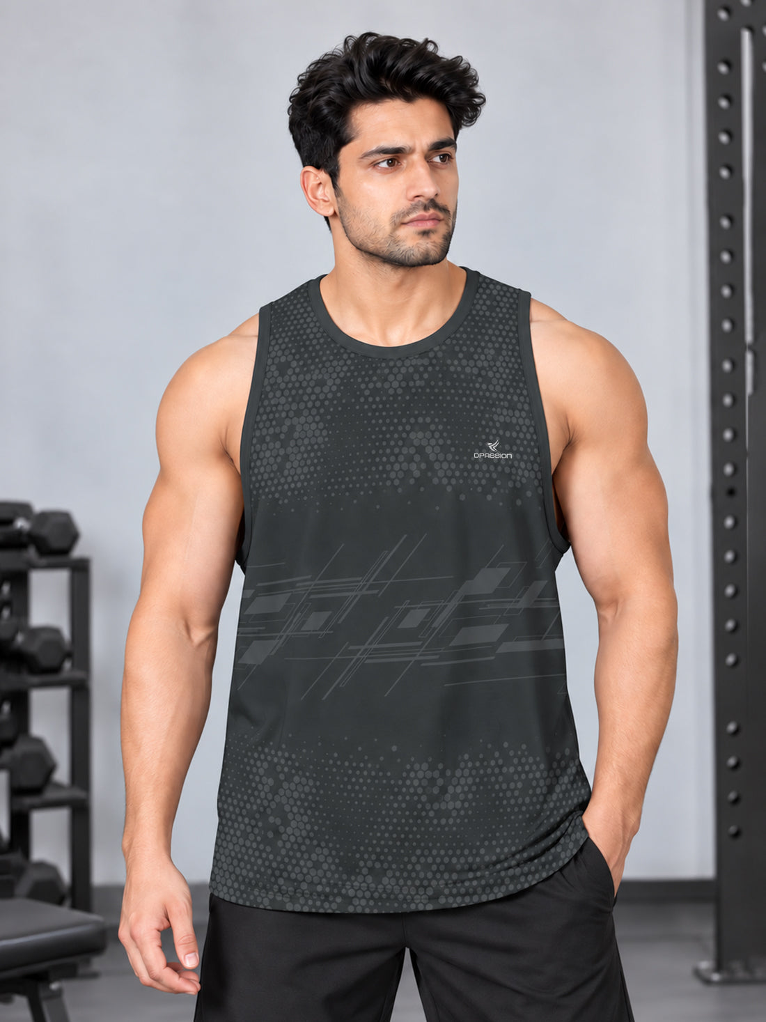 Men’s 4-Way Stretch Sports Singlet | Super Soft Gym & Training Wear Manufacturer & Wholesale Supplier