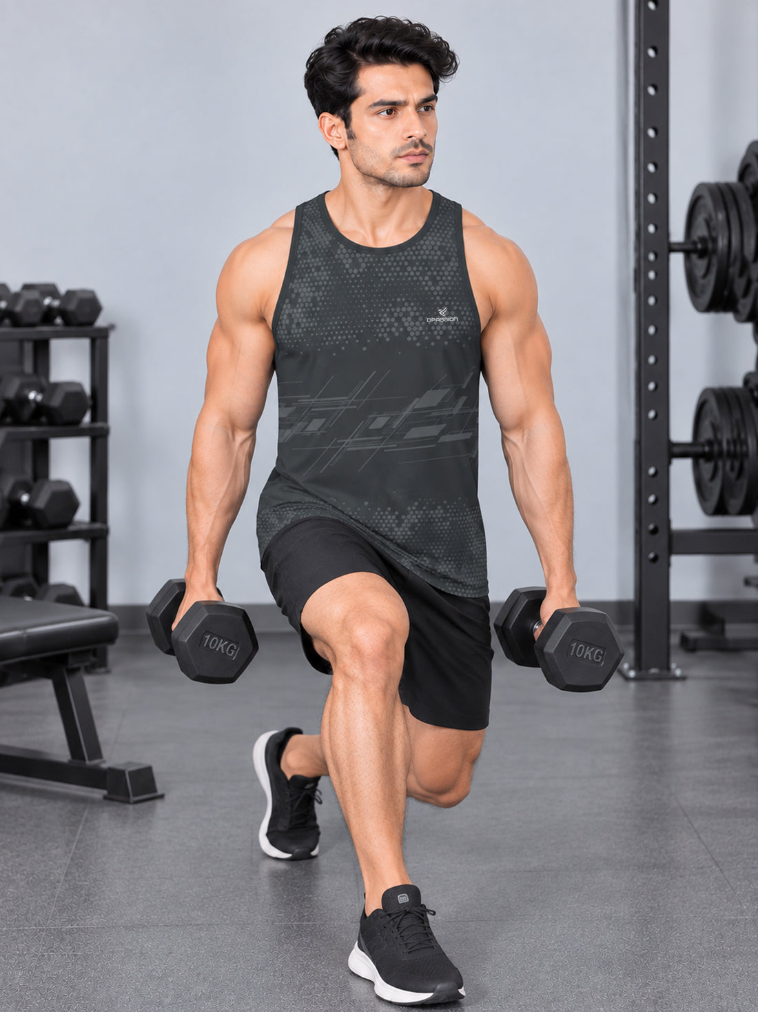 Men’s 4-Way Stretch Sports Singlet | Super Soft Gym & Training Wear Manufacturer & Wholesale Supplier