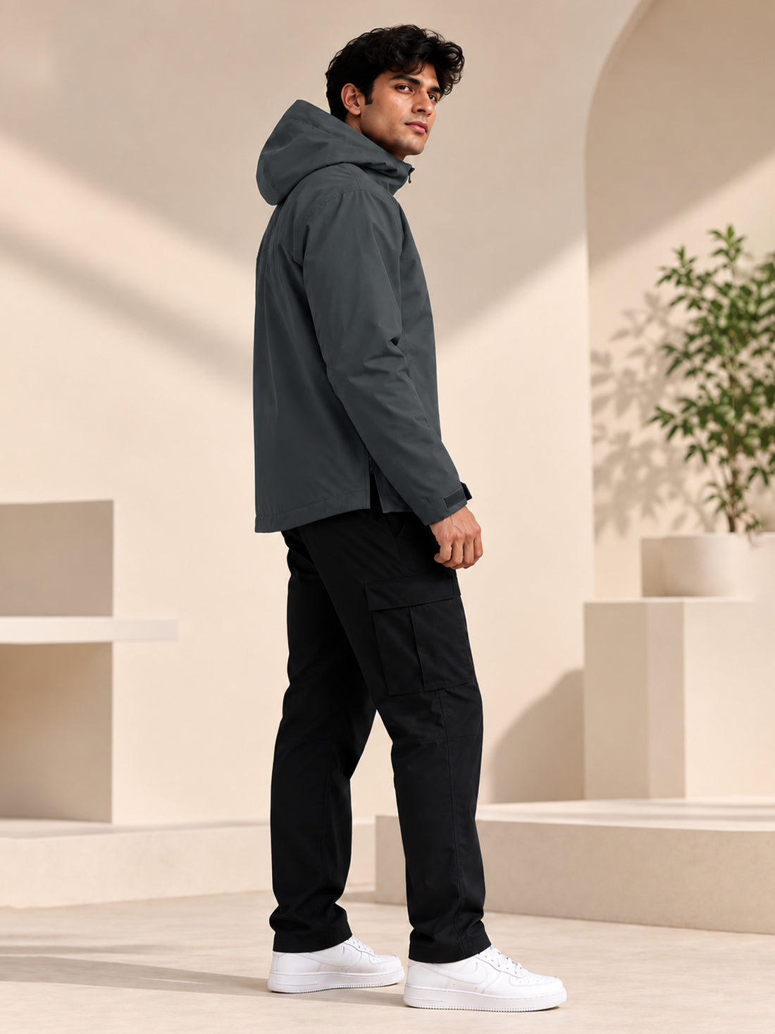 Dpassion Men’s Premium Hooded Windcheater Jacket – Wholesale Manufacturer & Exporter