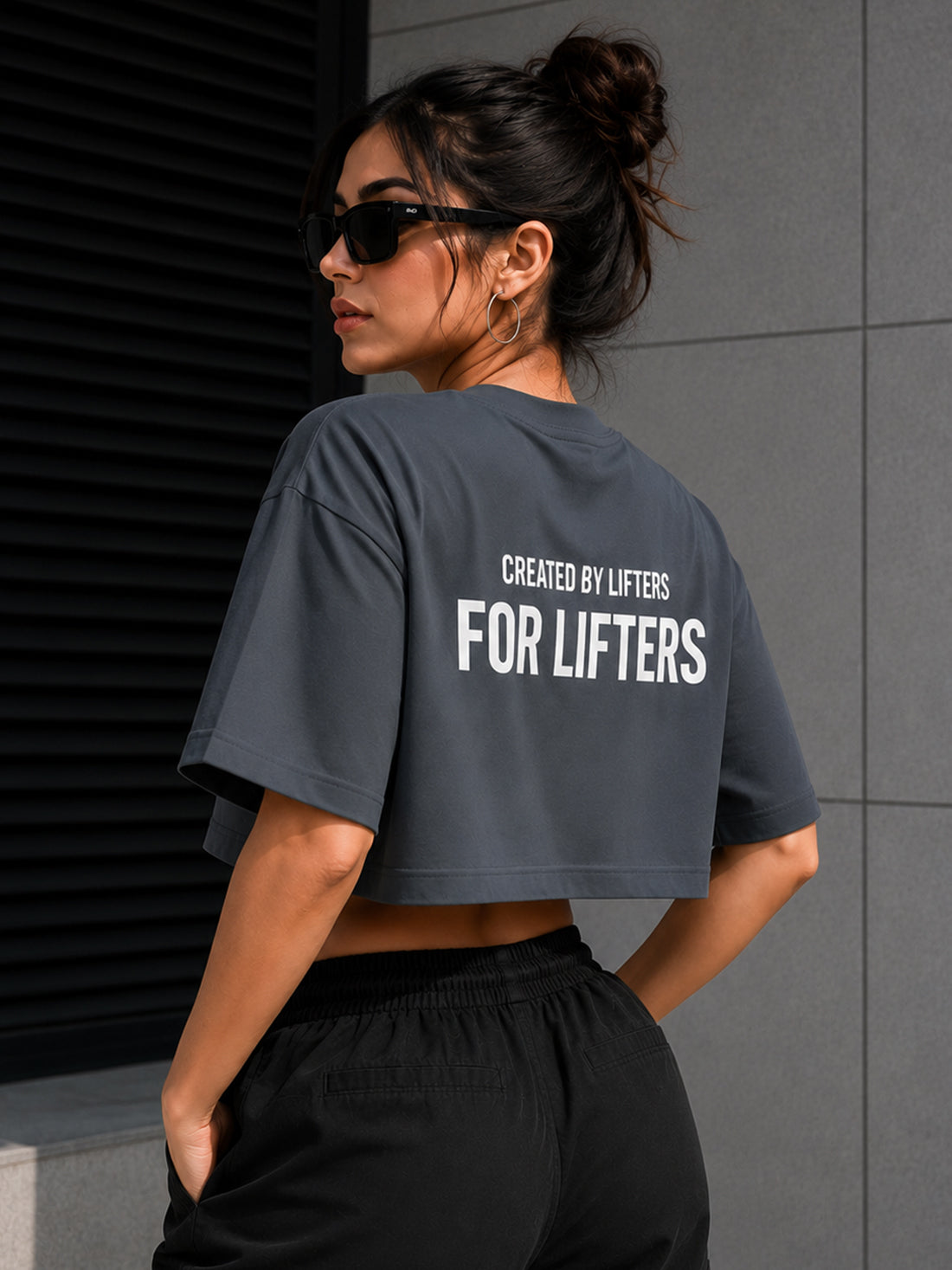 Women's Oversized Crop T-Shirt | Premium Cotton Manufacturer India