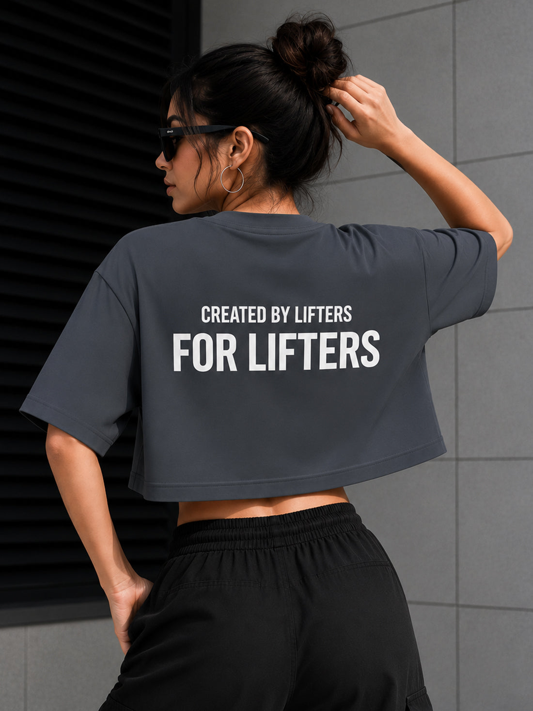 Women's Oversized Crop T-Shirt | Premium Cotton Manufacturer India