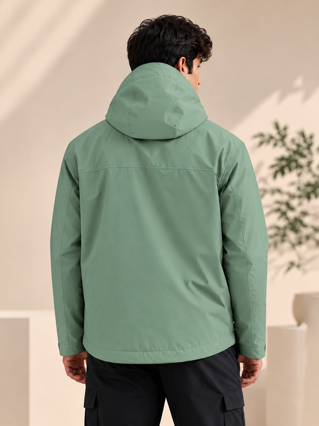 Dpassion Men’s Premium Hooded Windcheater Jacket – Wholesale Manufacturer & Exporter