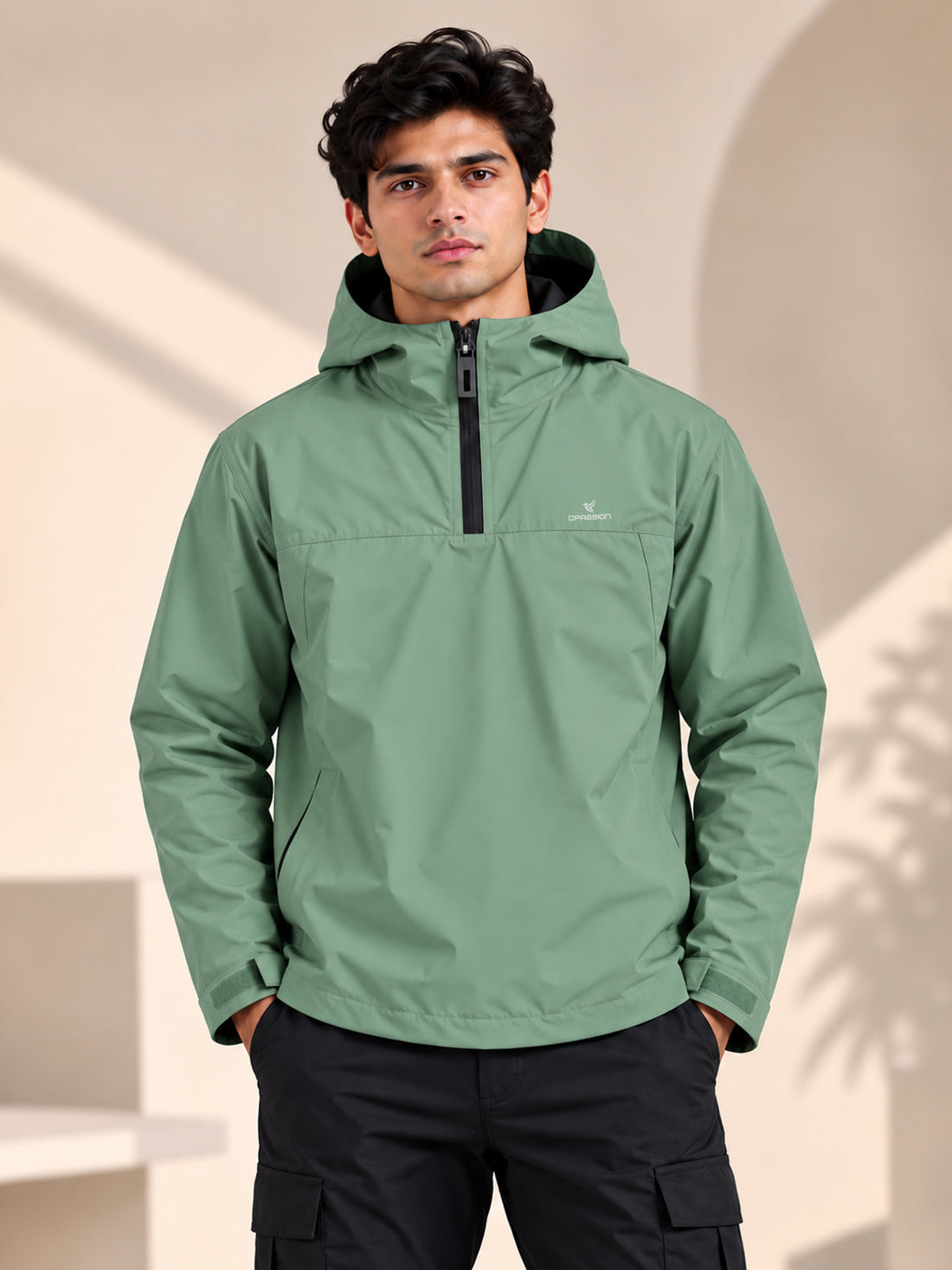 Dpassion Men’s Premium Hooded Windcheater Jacket – Wholesale Manufacturer & Exporter