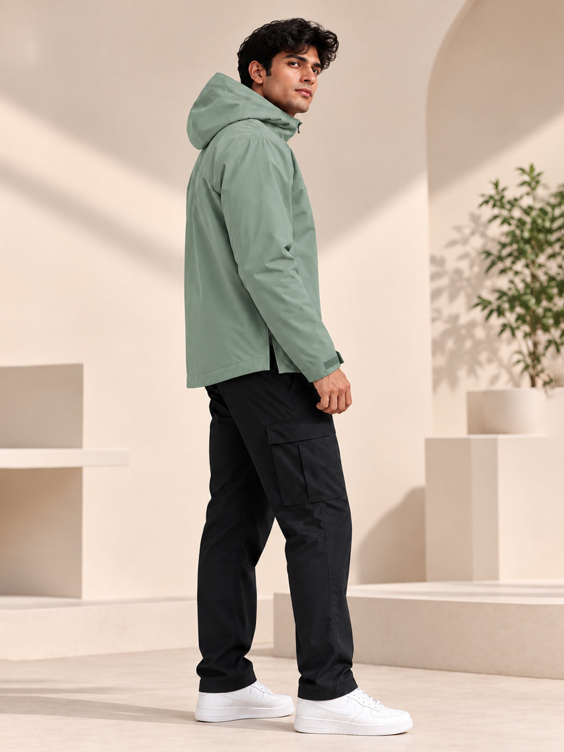 Dpassion Men’s Premium Hooded Windcheater Jacket – Wholesale Manufacturer & Exporter