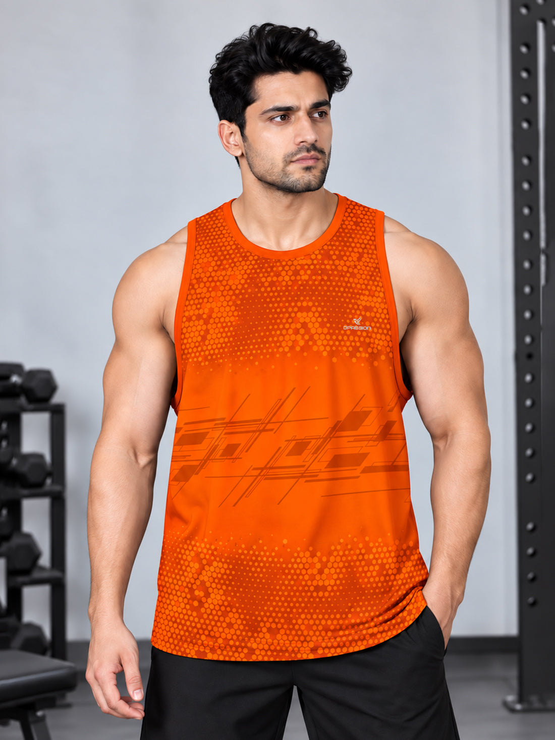 Men’s 4-Way Stretch Sports Singlet | Super Soft Gym & Training Wear Manufacturer & Wholesale Supplier