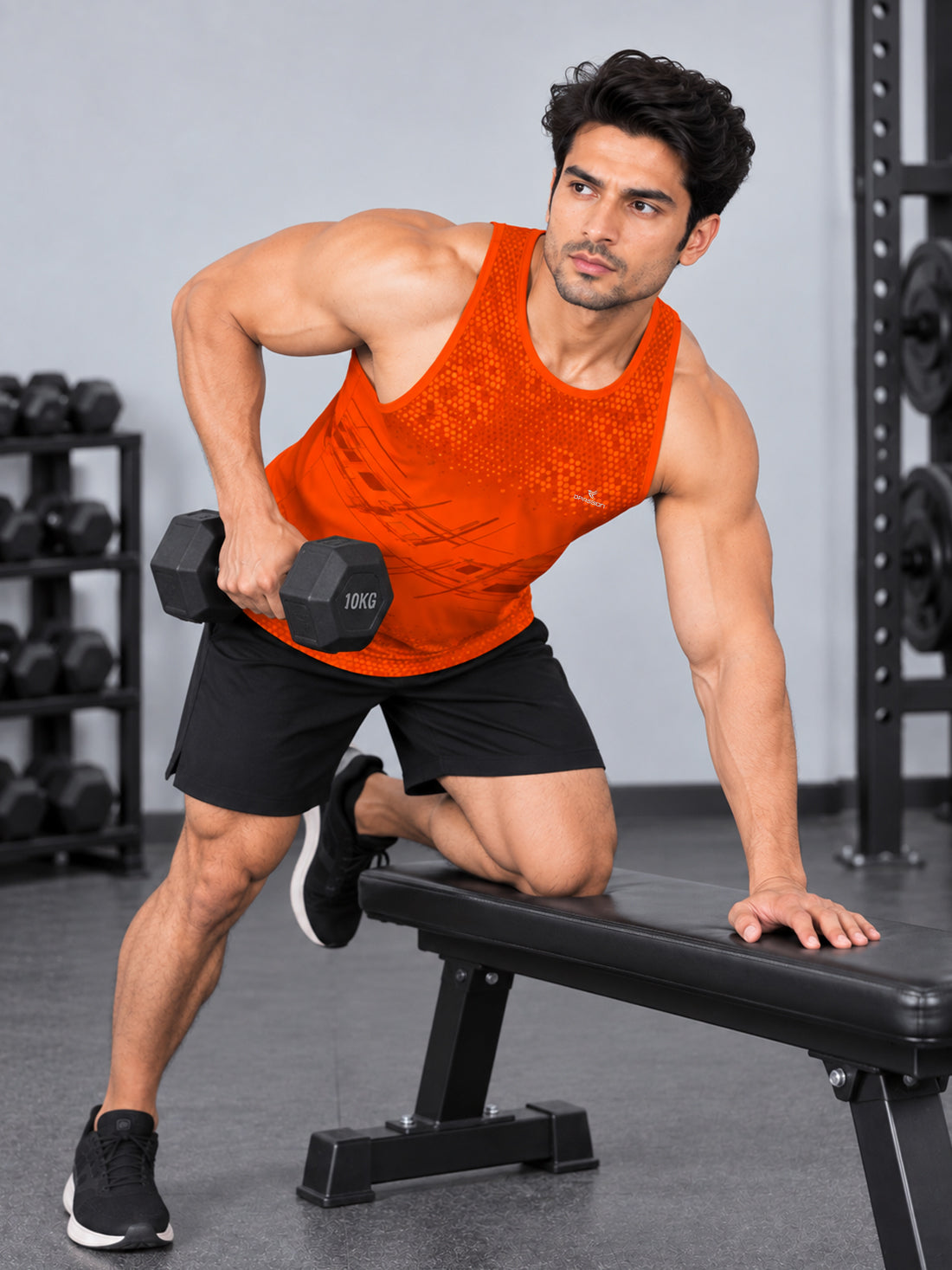 Men’s 4-Way Stretch Sports Singlet | Super Soft Gym & Training Wear Manufacturer & Wholesale Supplier