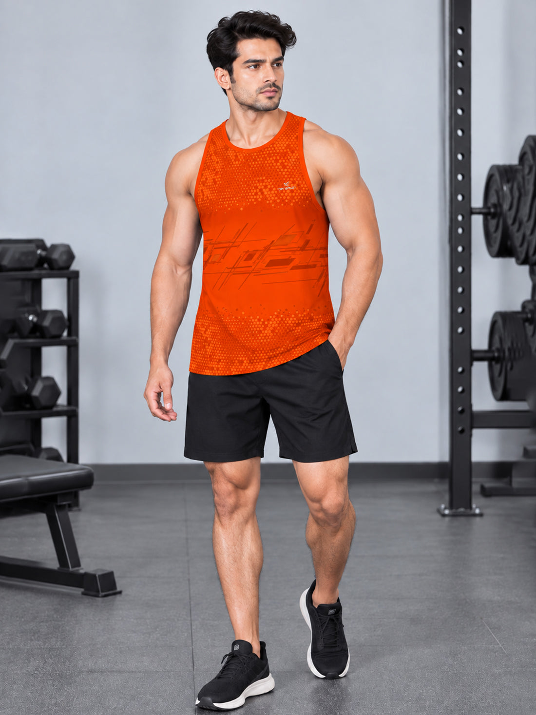 Men’s 4-Way Stretch Sports Singlet | Super Soft Gym & Training Wear Manufacturer & Wholesale Supplier