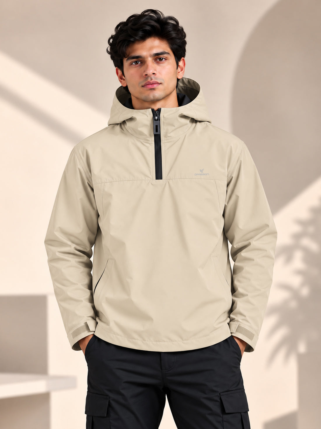 Dpassion Men’s Premium Hooded Windcheater Jacket – Wholesale Manufacturer & Exporter