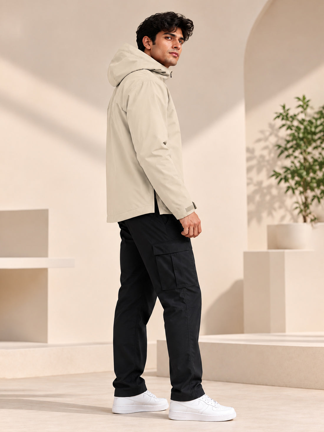Dpassion Men’s Premium Hooded Windcheater Jacket – Wholesale Manufacturer & Exporter