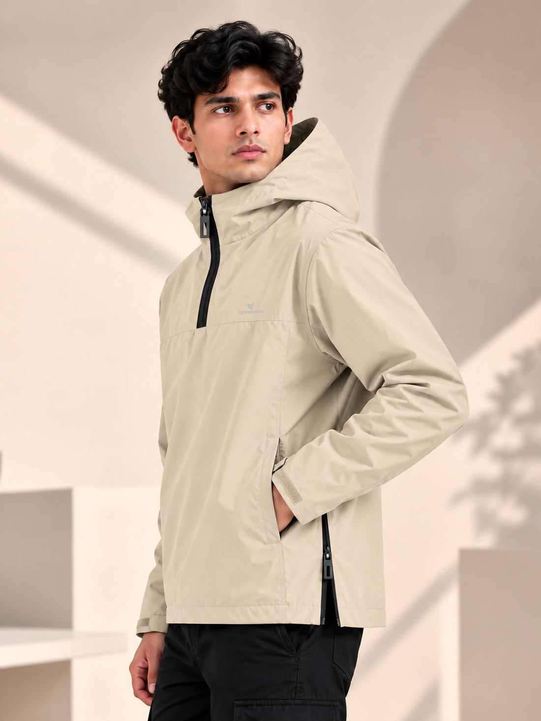 Dpassion Men’s Premium Hooded Windcheater Jacket – Wholesale Manufacturer & Exporter
