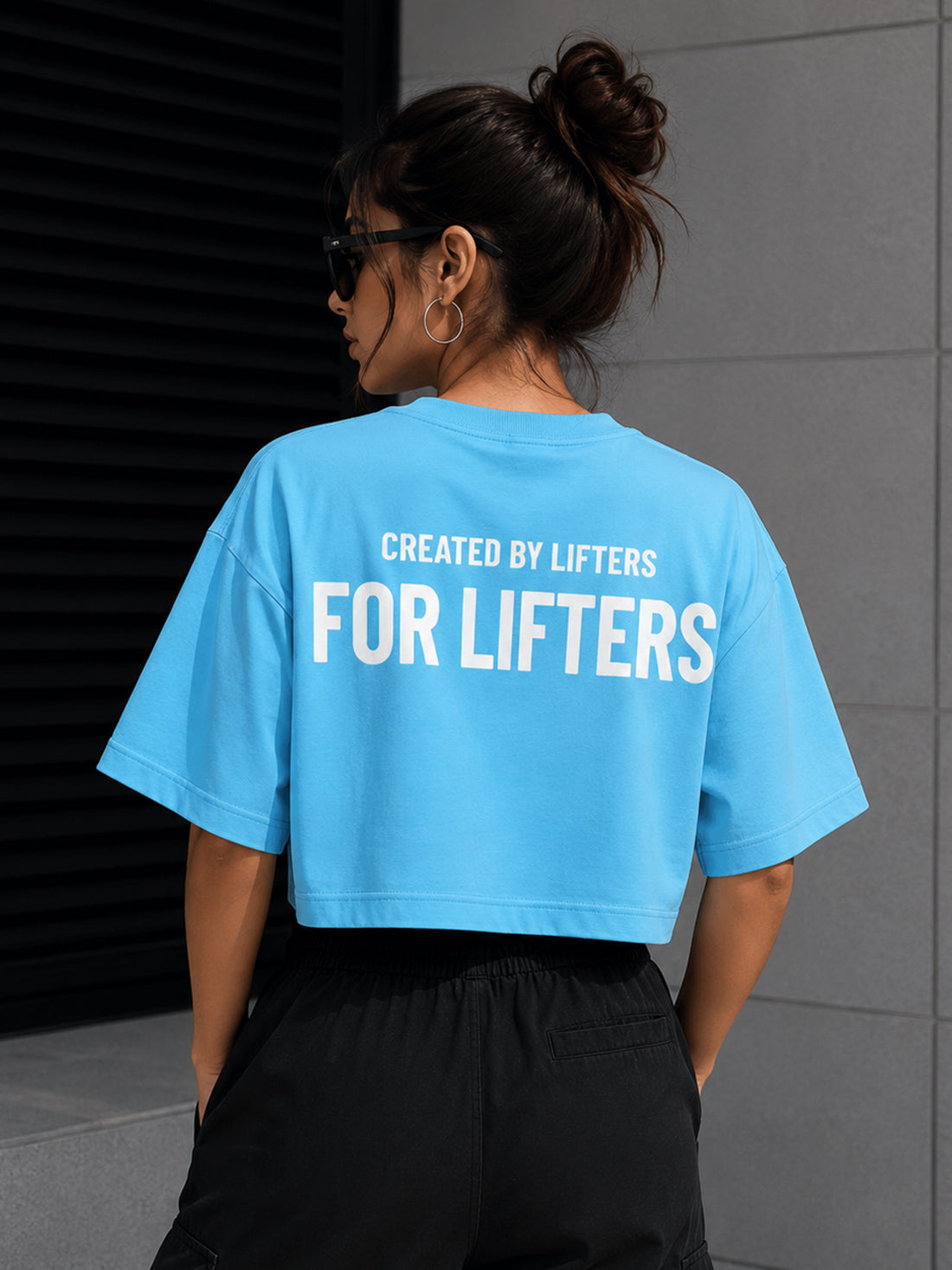 Women's Oversized Crop T-Shirt | Premium Cotton Manufacturer India