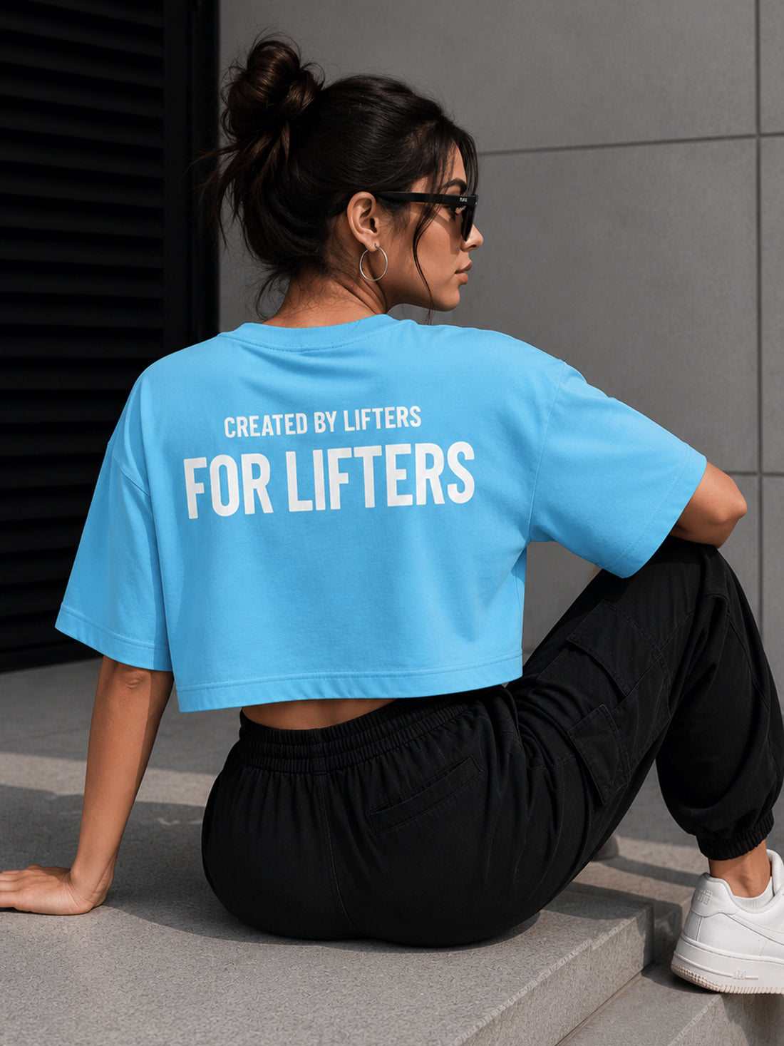 Women's Oversized Crop T-Shirt | Premium Cotton Manufacturer India