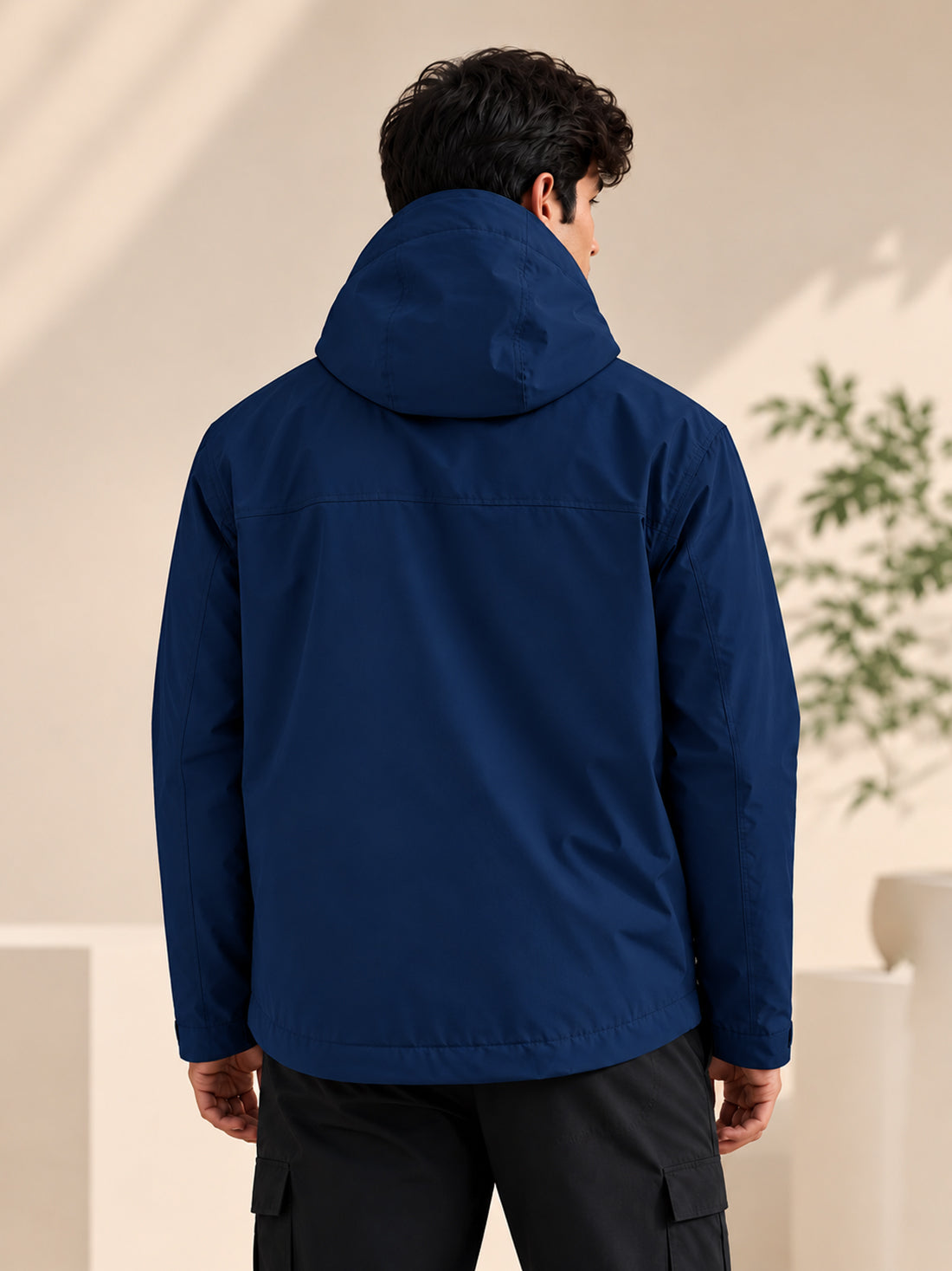 Dpassion Men’s Premium Hooded Windcheater Jacket – Wholesale Manufacturer & Exporter