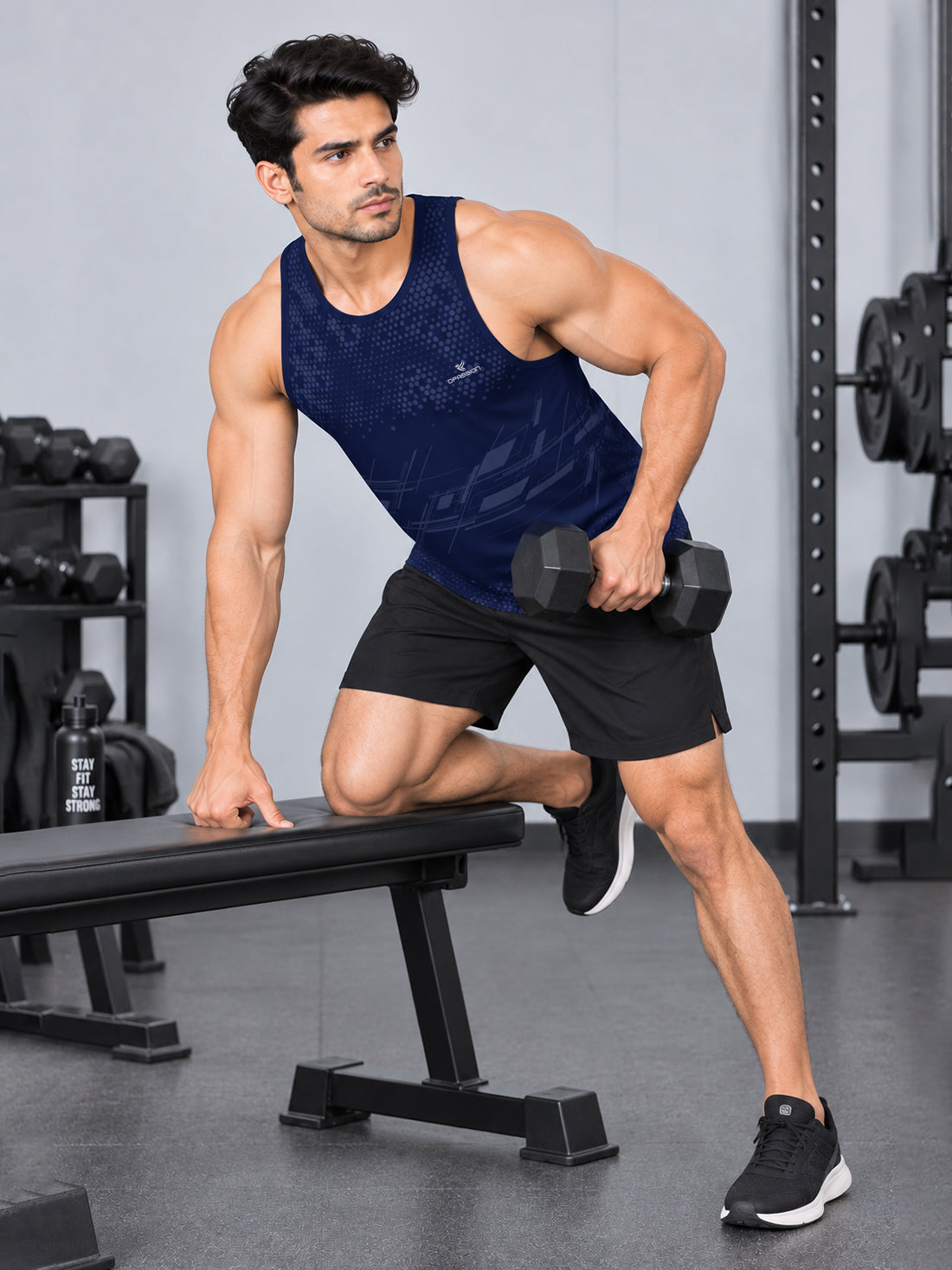 Men’s 4-Way Stretch Sports Singlet | Super Soft Gym & Training Wear Manufacturer & Wholesale Supplier
