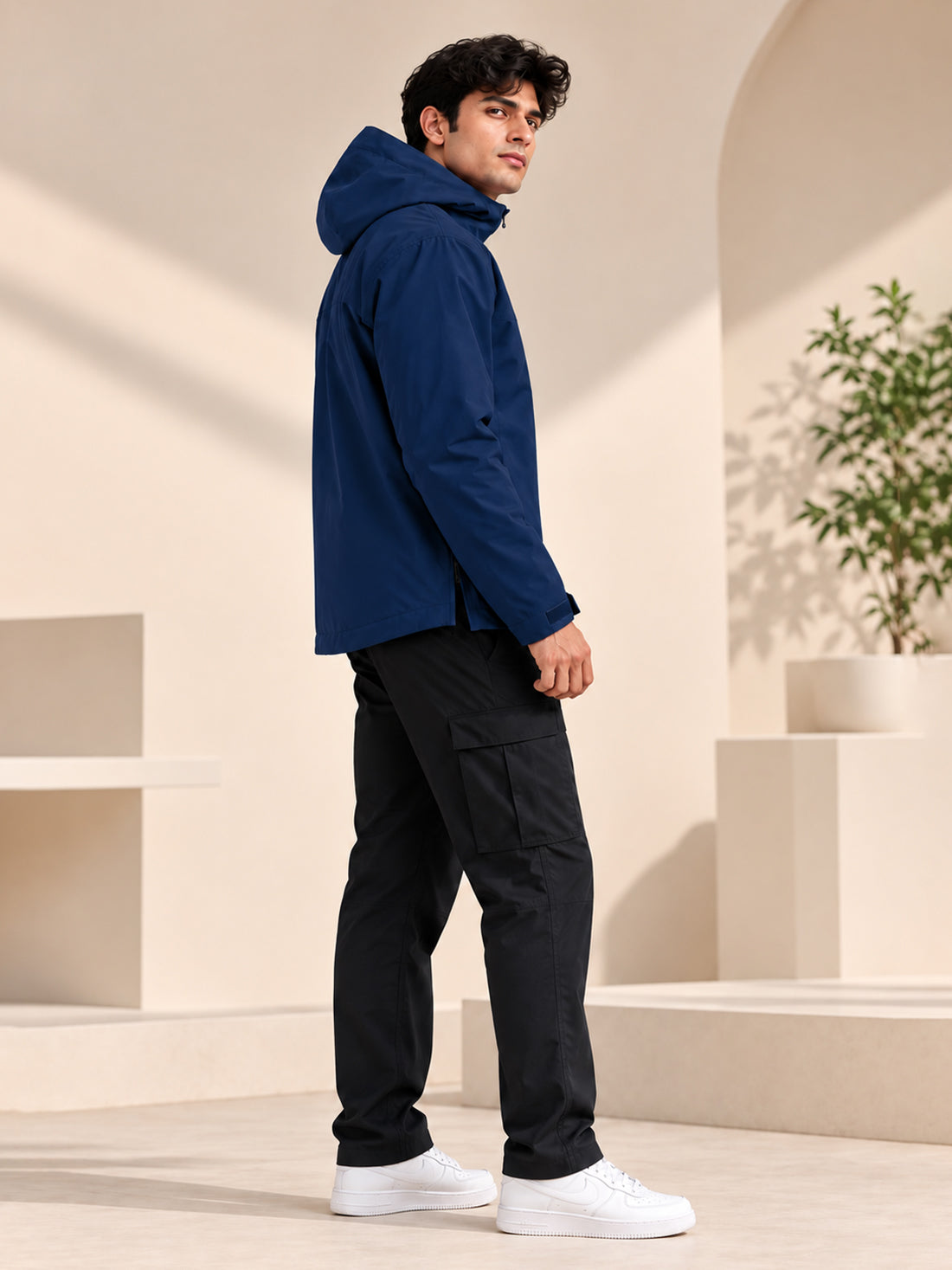 Dpassion Men’s Premium Hooded Windcheater Jacket – Wholesale Manufacturer & Exporter