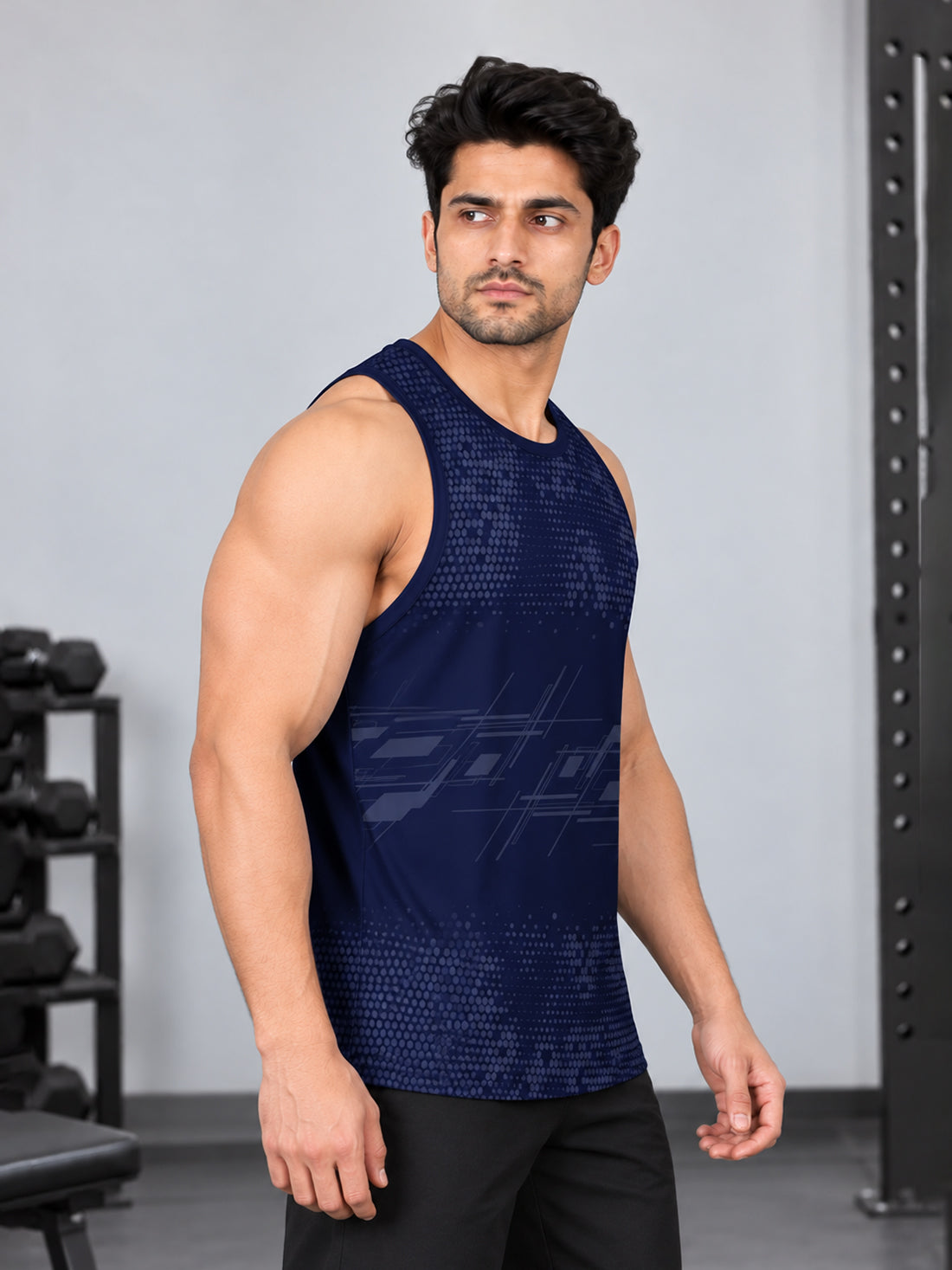 Men’s 4-Way Stretch Sports Singlet | Super Soft Gym & Training Wear Manufacturer & Wholesale Supplier