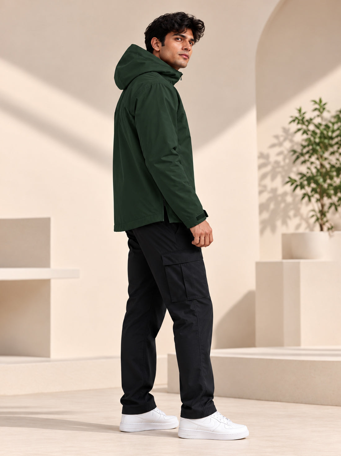 Dpassion Men’s Premium Hooded Windcheater Jacket – Wholesale Manufacturer & Exporter
