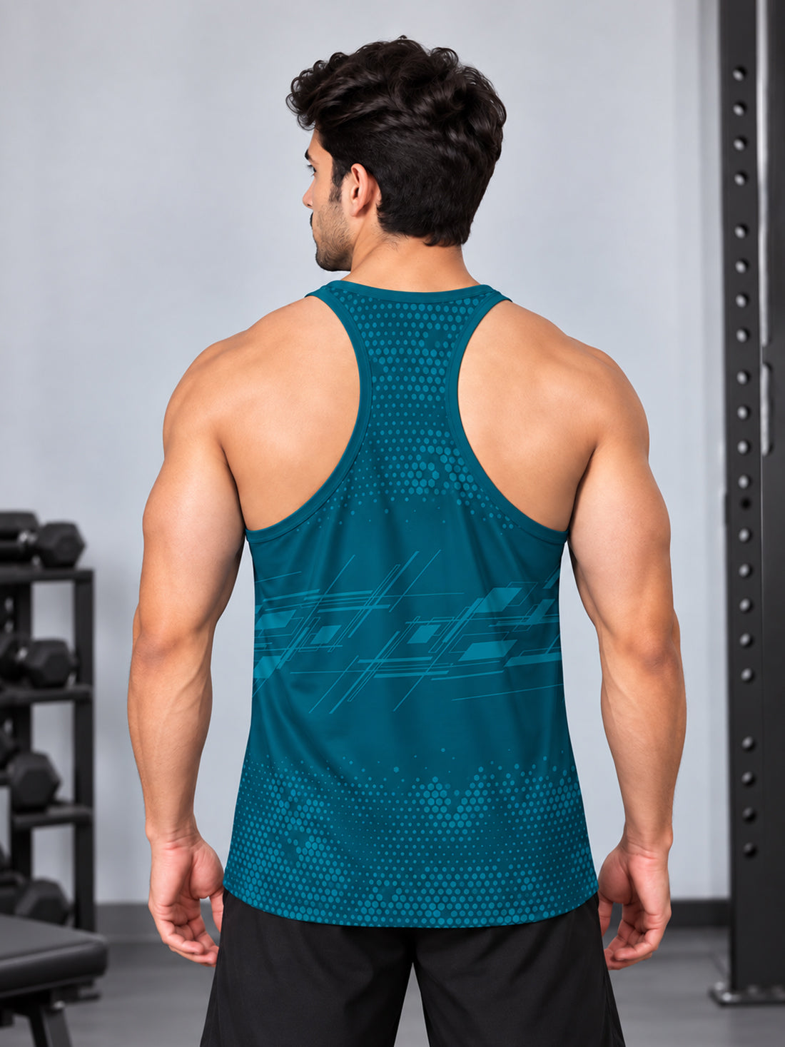 Men’s 4-Way Stretch Sports Singlet | Super Soft Gym & Training Wear Manufacturer & Wholesale Supplier