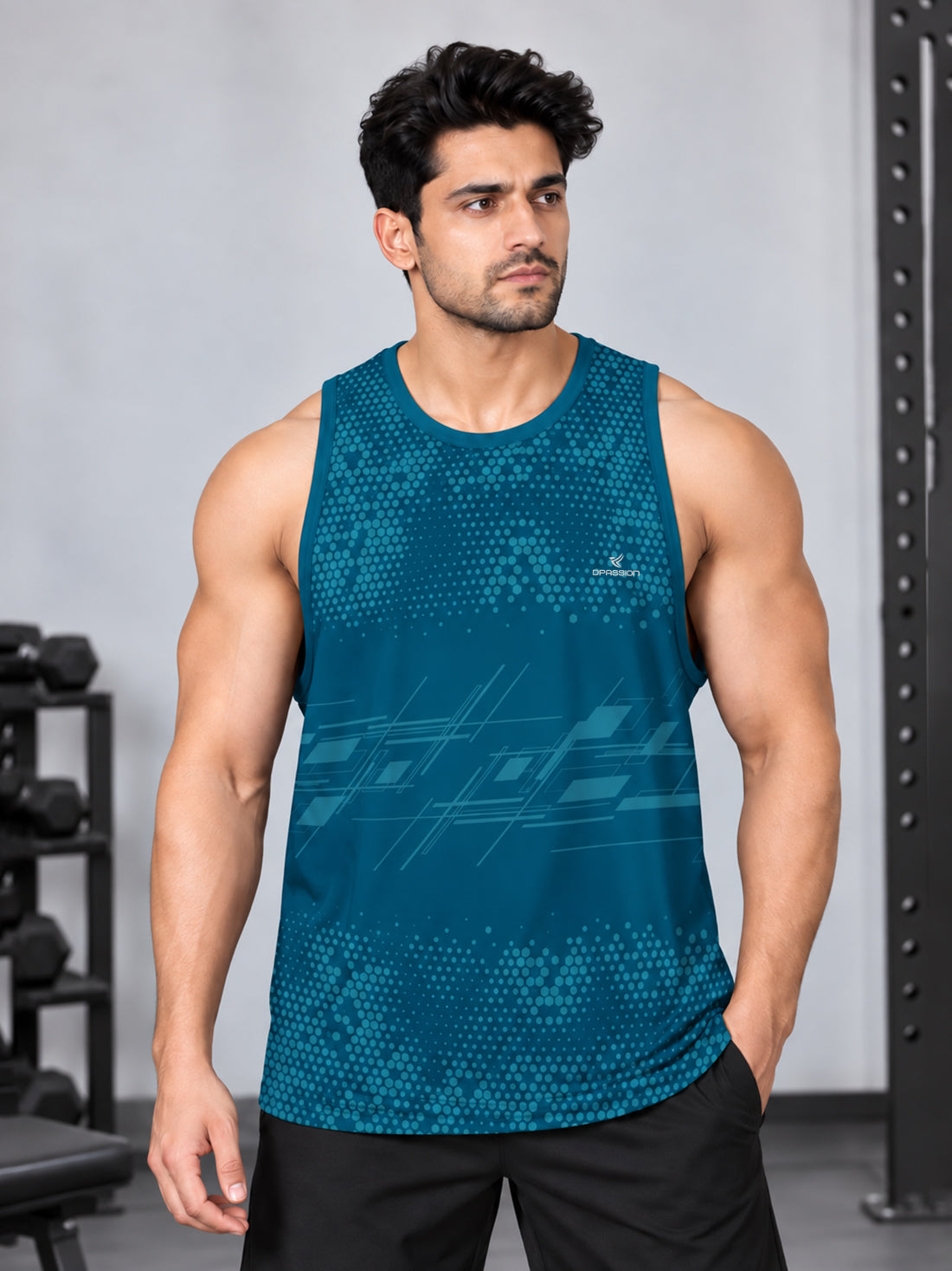 Men’s 4-Way Stretch Sports Singlet | Super Soft Gym & Training Wear Manufacturer & Wholesale Supplier