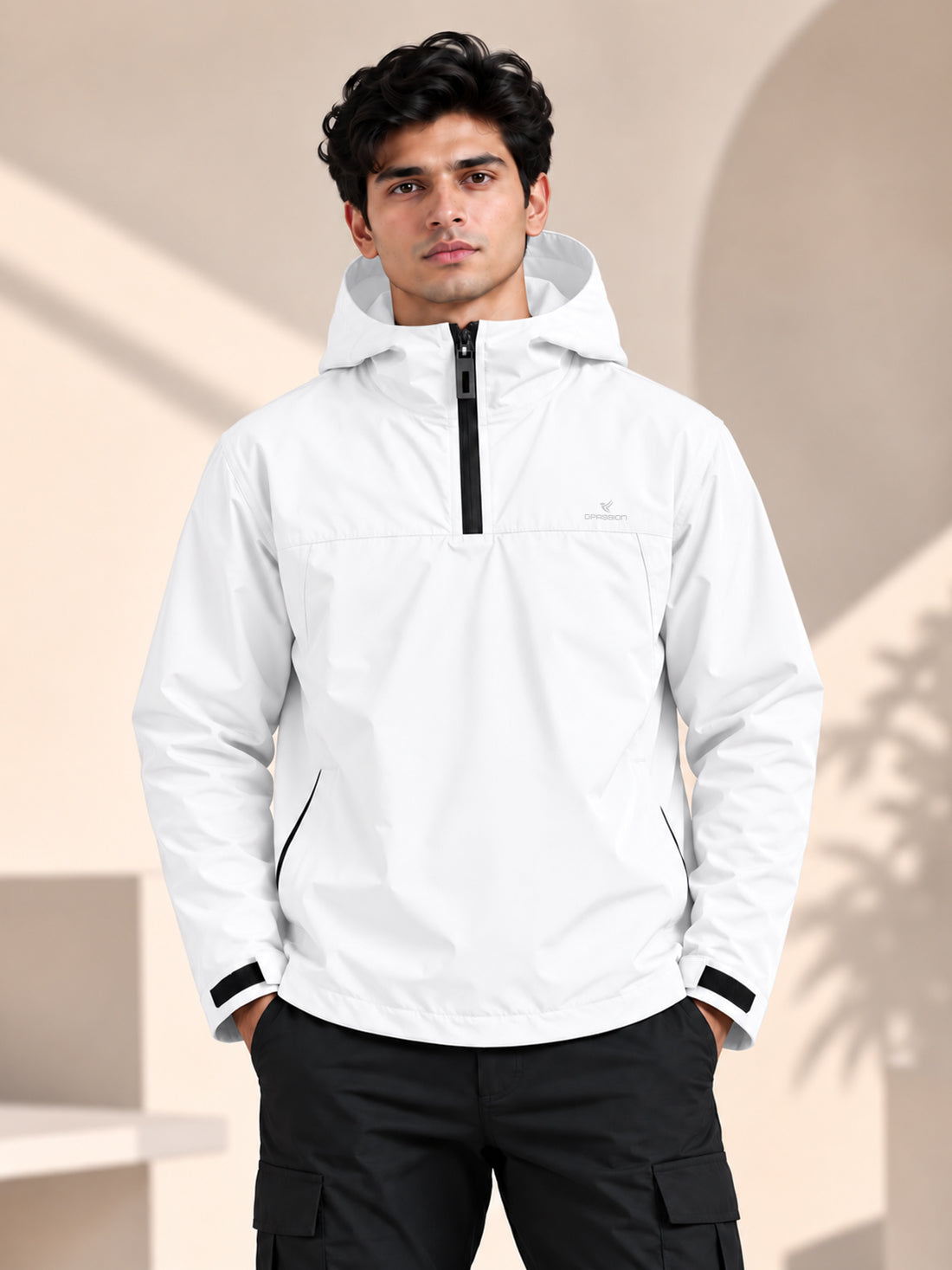 Dpassion Men’s Premium Hooded Windcheater Jacket – Wholesale Manufacturer & Exporter