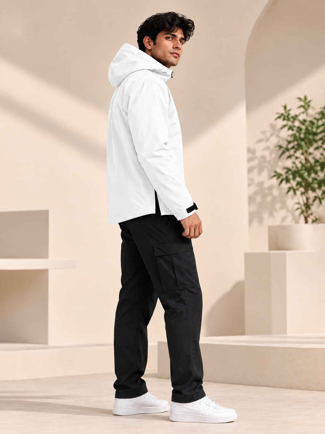 Dpassion Men’s Premium Hooded Windcheater Jacket – Wholesale Manufacturer & Exporter