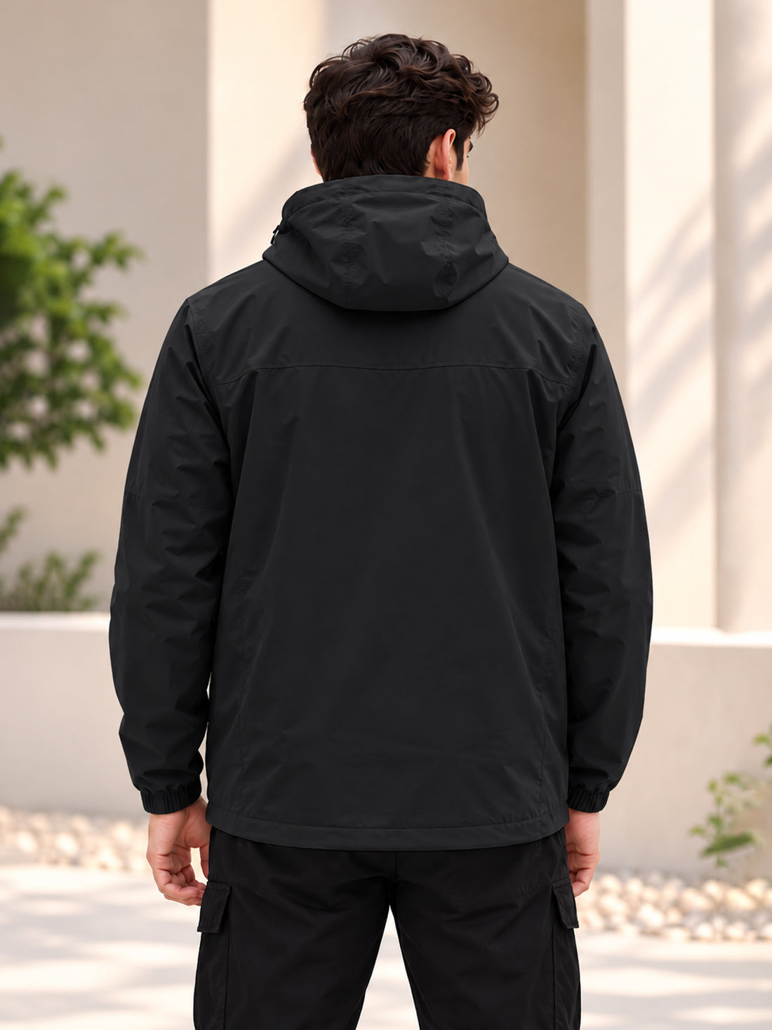 Dpassion Men’s Premium Hooded Windcheater Jacket – Wholesale Manufacturer & Exporter