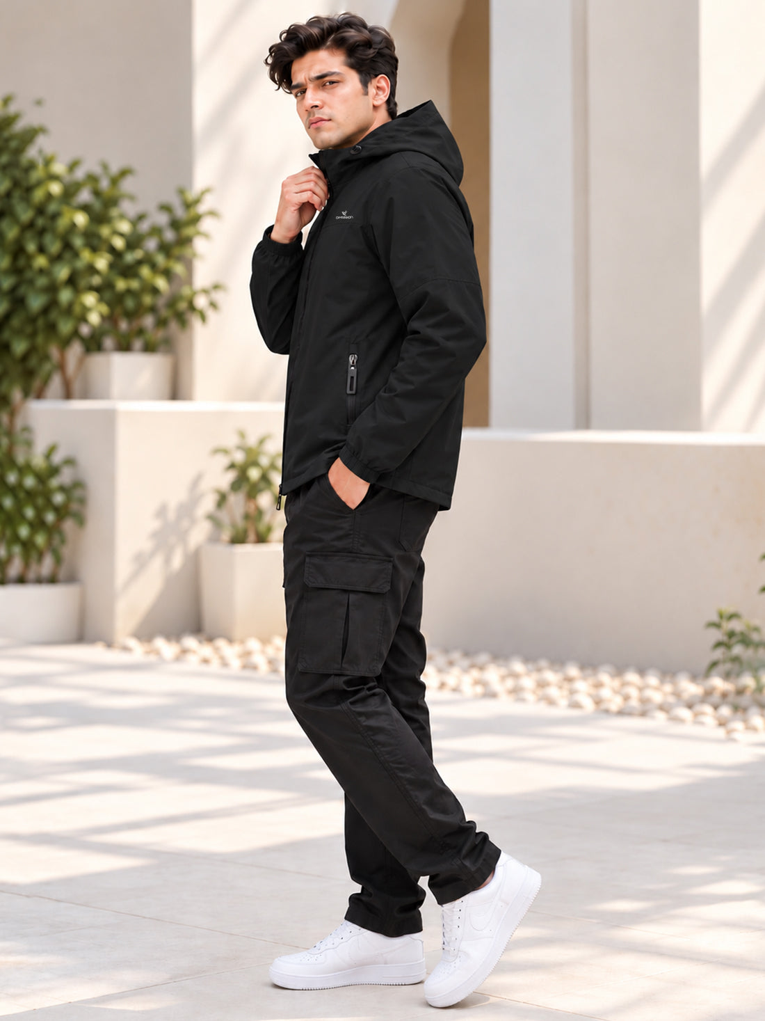 Dpassion Men’s Premium Hooded Windcheater Jacket – Wholesale Manufacturer & Exporter