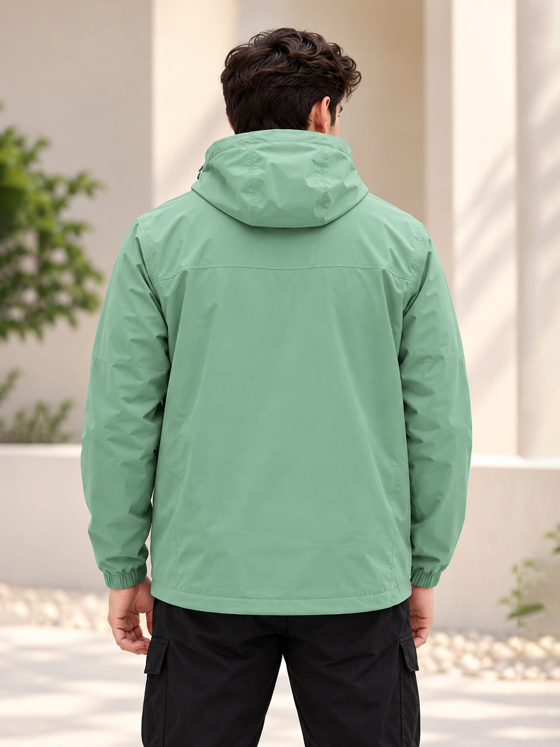 Dpassion Men’s Premium Hooded Windcheater Jacket – Wholesale Manufacturer & Exporter