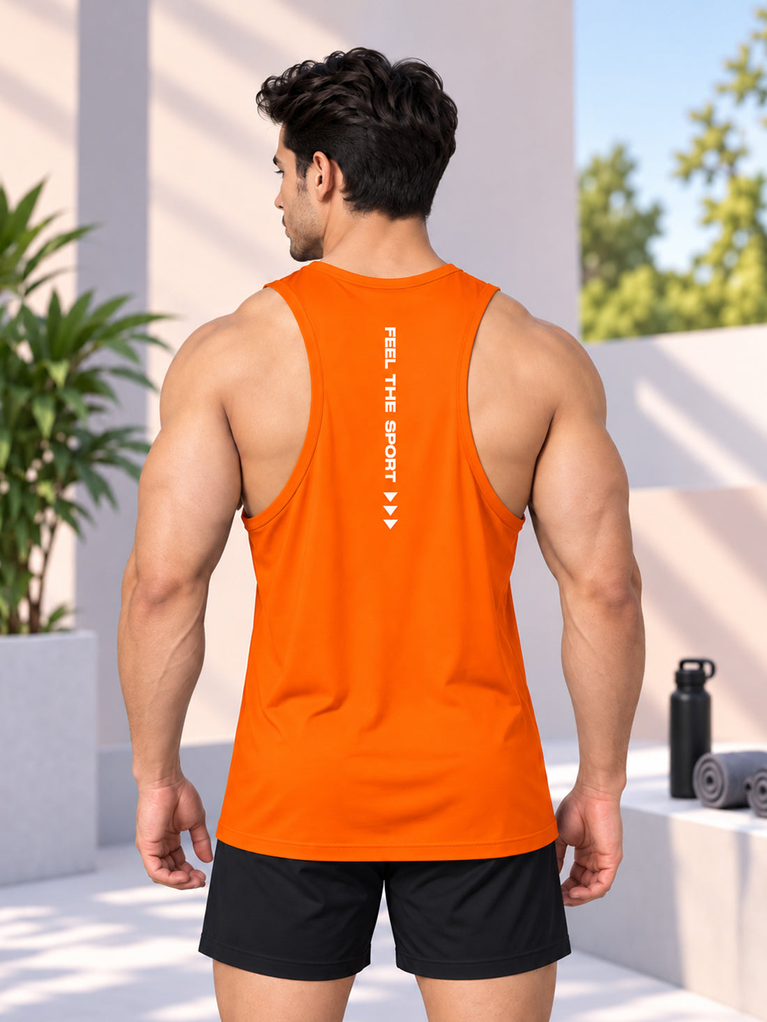 Men’s 4-Way Stretch Sports Singlet | Super Soft Gym & Training Wear Manufacturer & Wholesale Supplier