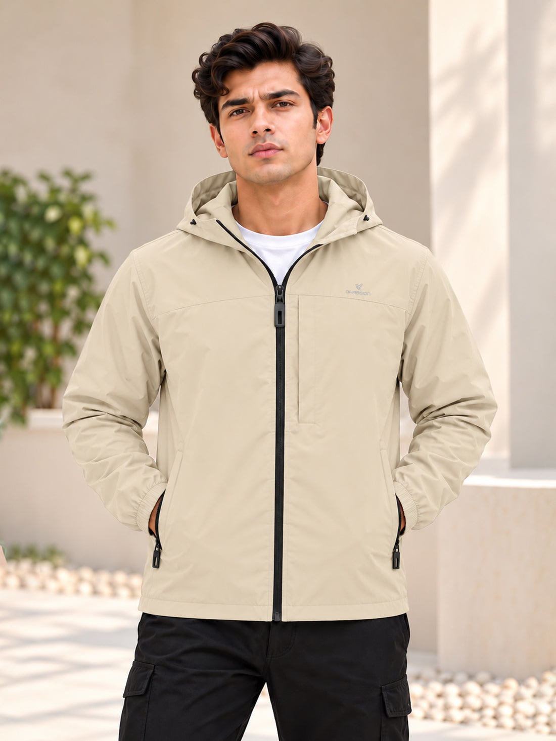 Dpassion Men’s Premium Hooded Windcheater Jacket – Wholesale Manufacturer & Exporter