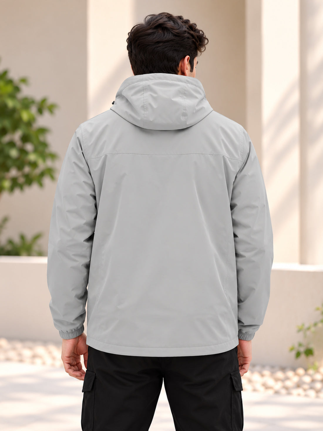 Dpassion Men’s Premium Hooded Windcheater Jacket – Wholesale Manufacturer & Exporter