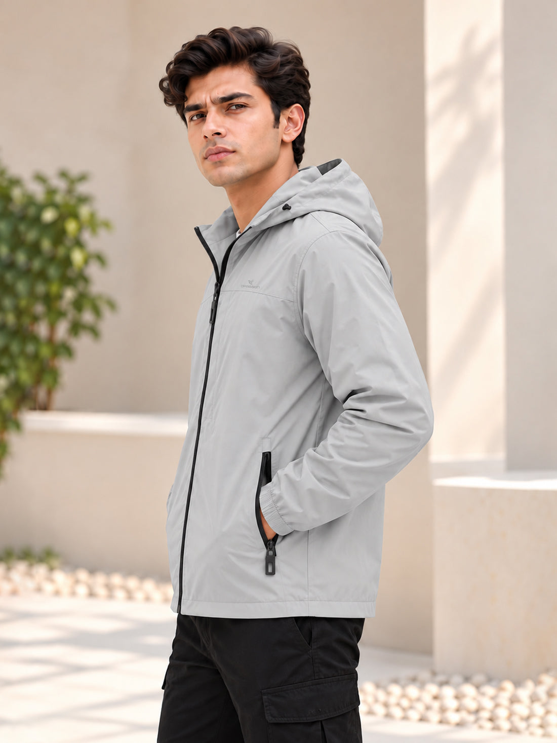 Dpassion Men’s Premium Hooded Windcheater Jacket – Wholesale Manufacturer & Exporter