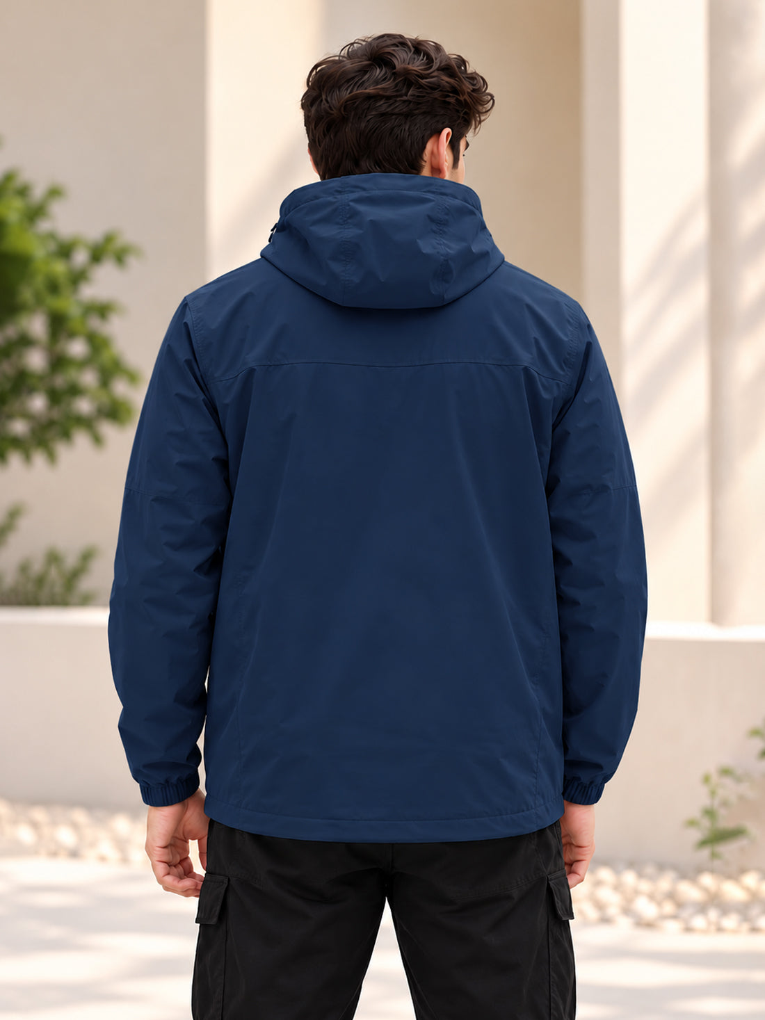 Dpassion Men’s Premium Hooded Windcheater Jacket – Wholesale Manufacturer & Exporter