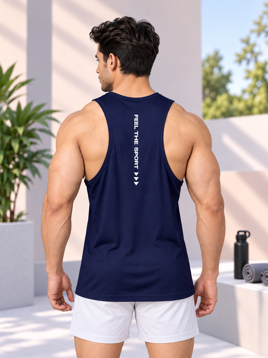 Men’s 4-Way Stretch Sports Singlet | Super Soft Gym & Training Wear Manufacturer & Wholesale Supplier