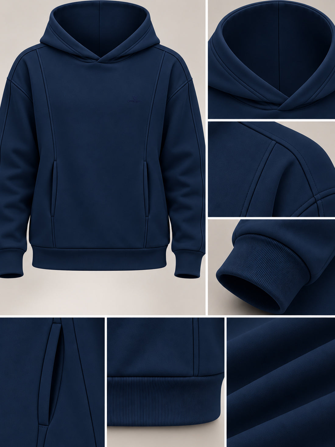 Women’s Premium 320 GSM Cotton Fleece Hooded Sweatshirt – Manufacturer, Wholesaler & Exporter