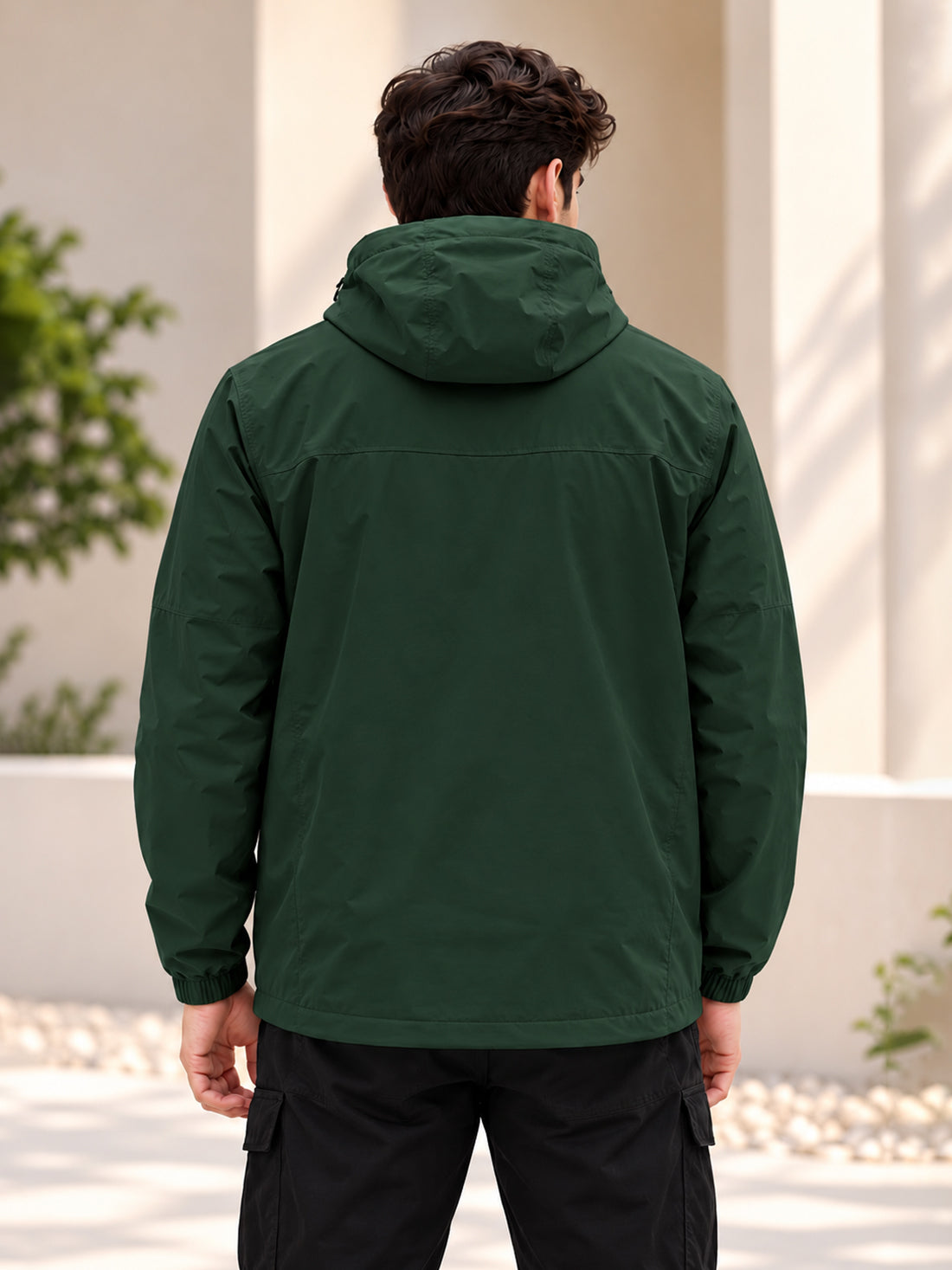Dpassion Men’s Premium Hooded Windcheater Jacket – Wholesale Manufacturer & Exporter