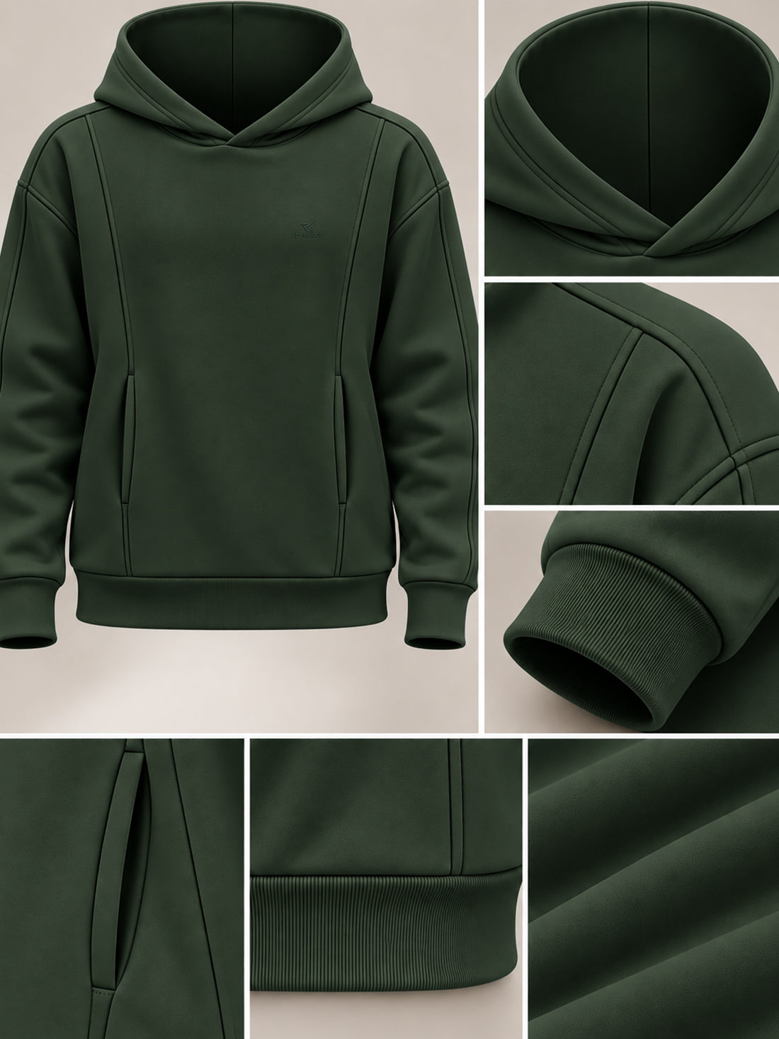 Women’s Premium 320 GSM Cotton Fleece Hooded Sweatshirt – Manufacturer, Wholesaler & Exporter