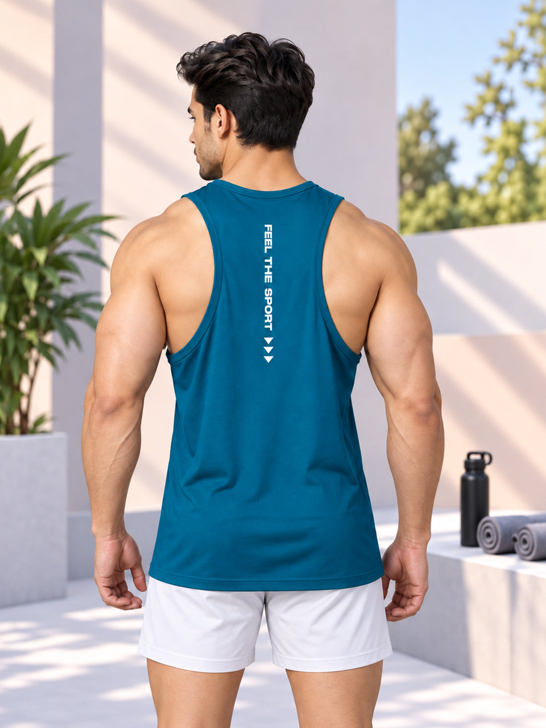 Men’s 4-Way Stretch Sports Singlet | Super Soft Gym & Training Wear Manufacturer & Wholesale Supplier