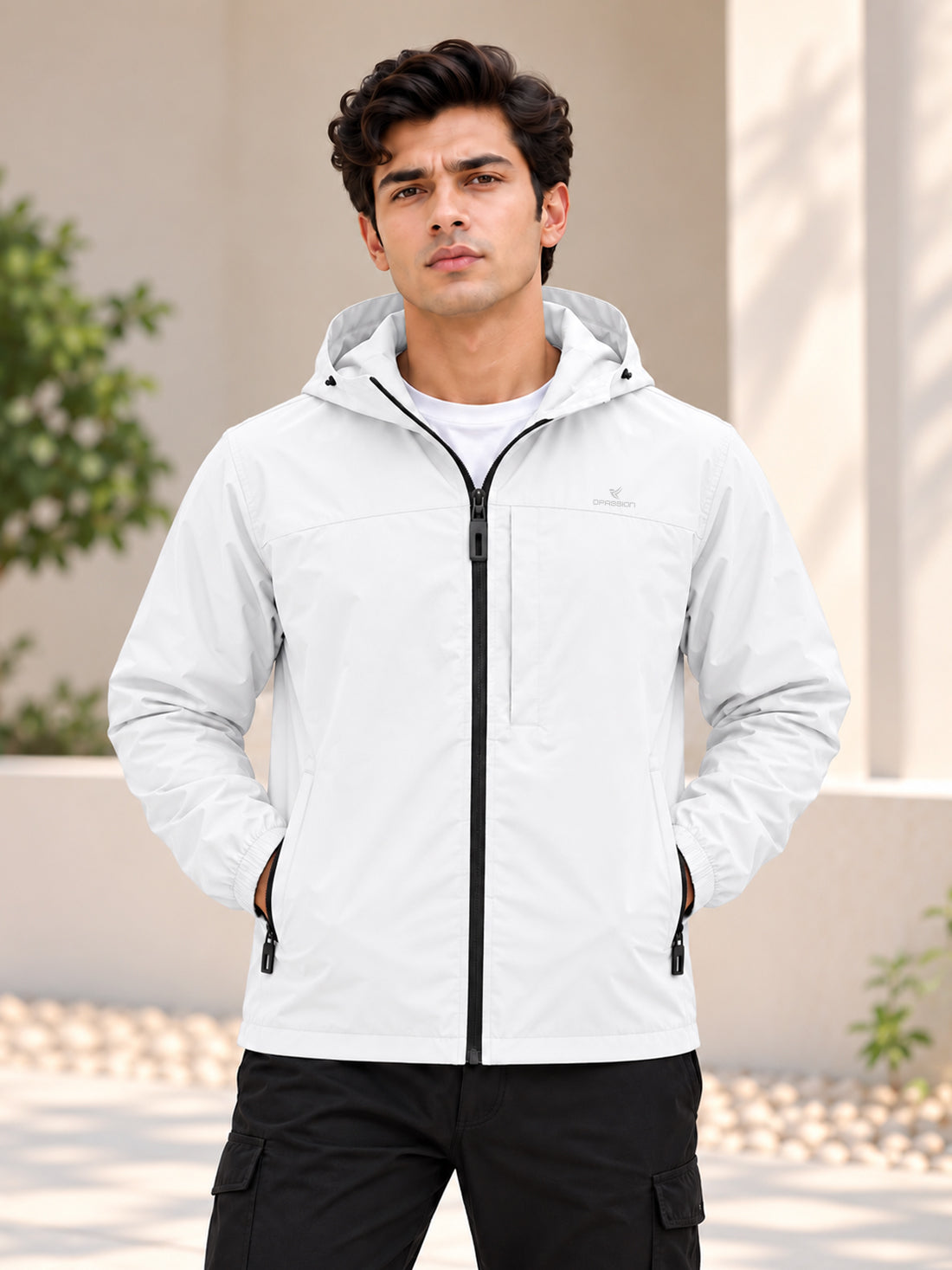 Dpassion Men’s Premium Hooded Windcheater Jacket – Wholesale Manufacturer & Exporter