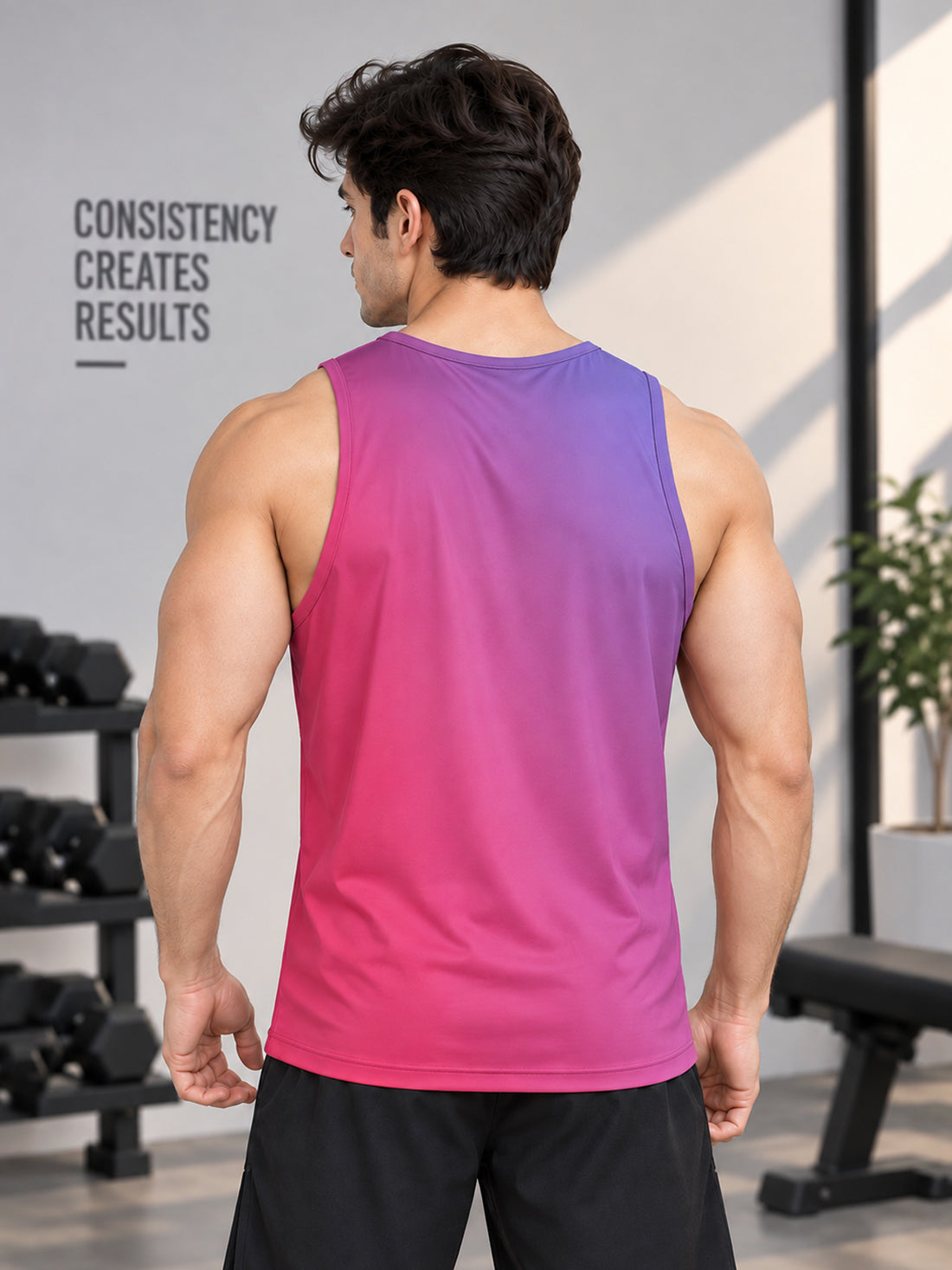 Men’s 4-Way Stretch Sports Singlet | Super Soft Gym & Training Wear Manufacturer & Wholesale Supplier