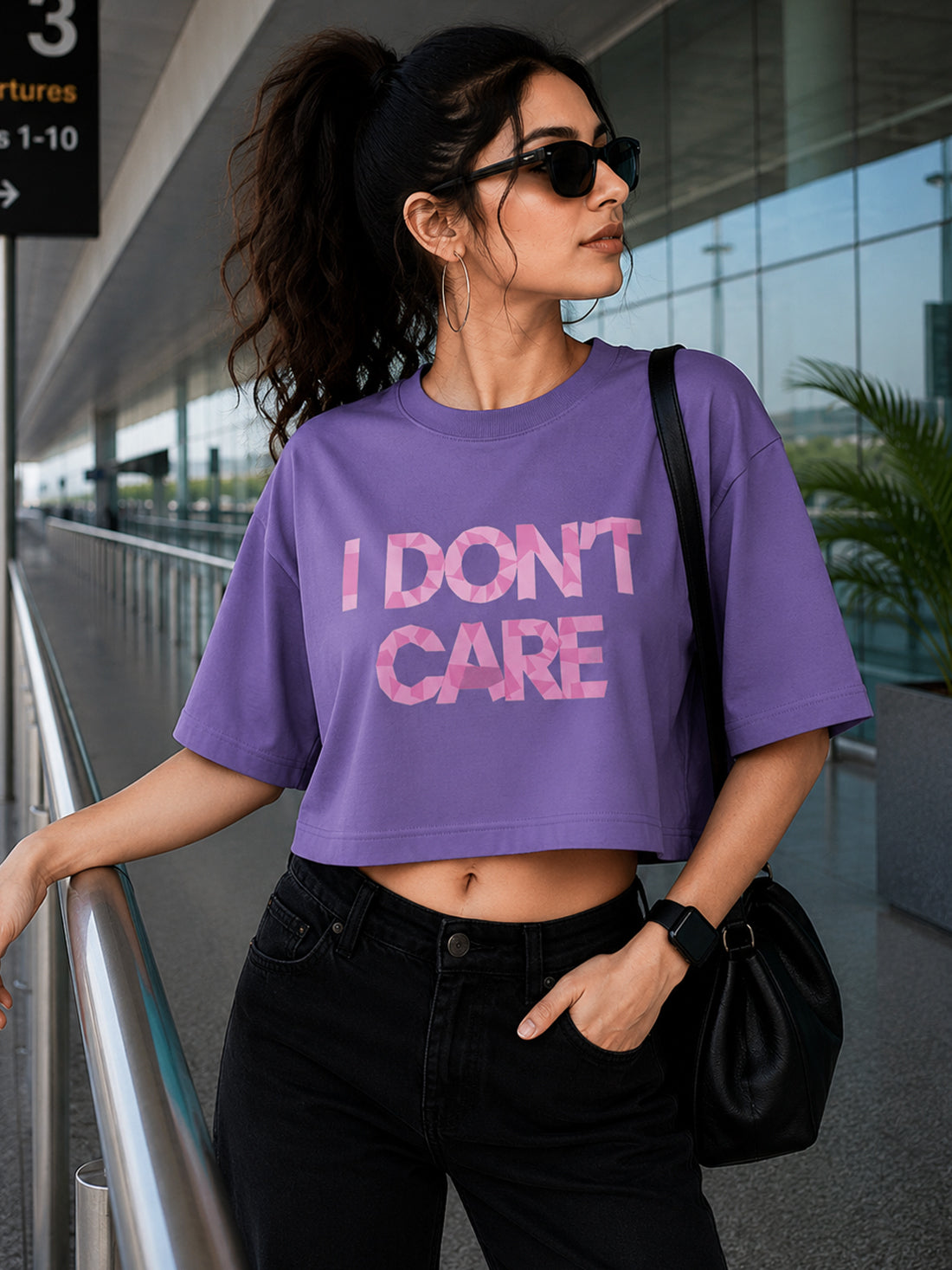 Women's Oversized Crop T-Shirt | Premium Cotton Manufacturer India