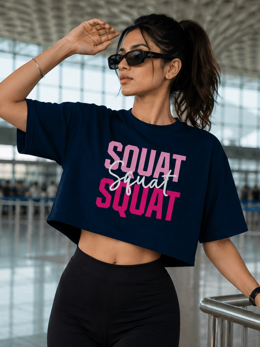 Women's Oversized Crop T-Shirt | Premium Cotton Manufacturer India