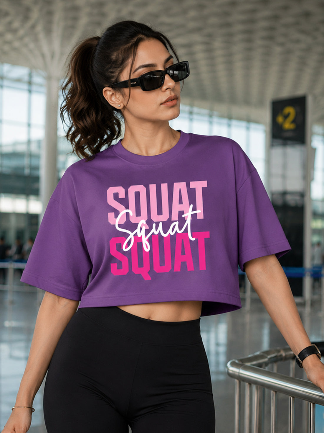 Women's Oversized Crop T-Shirt | Premium Cotton Manufacturer India