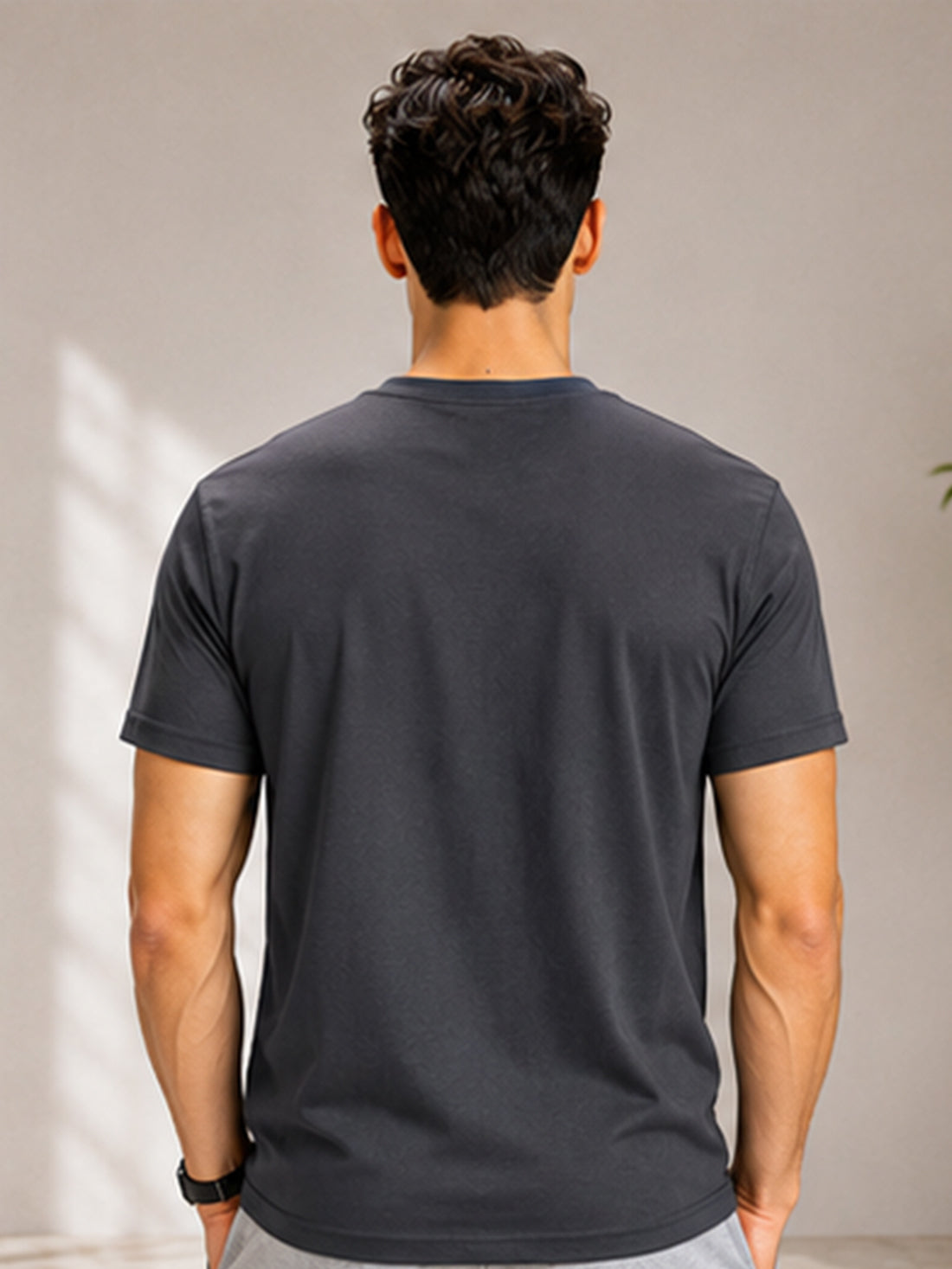 Dpassion Men's Black Graphic Performance T-Shirt | Dry-Fit Sportswear | Wholesale Activewear