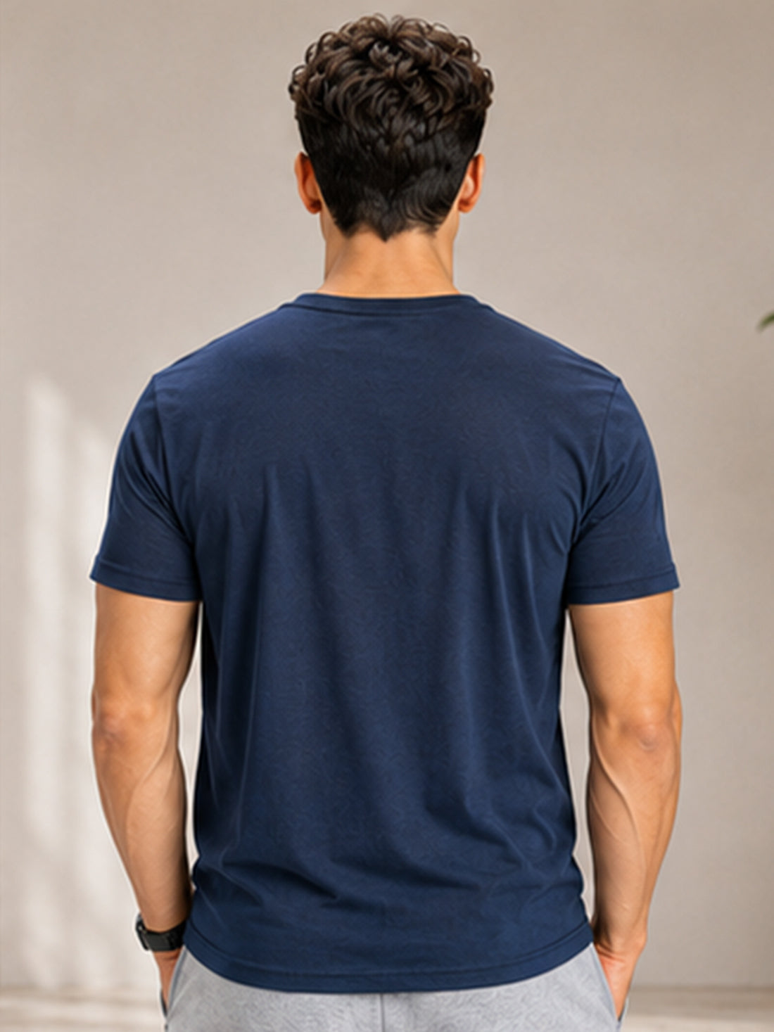 Dpassion Men's Black Graphic Performance T-Shirt | Dry-Fit Sportswear | Wholesale Activewear